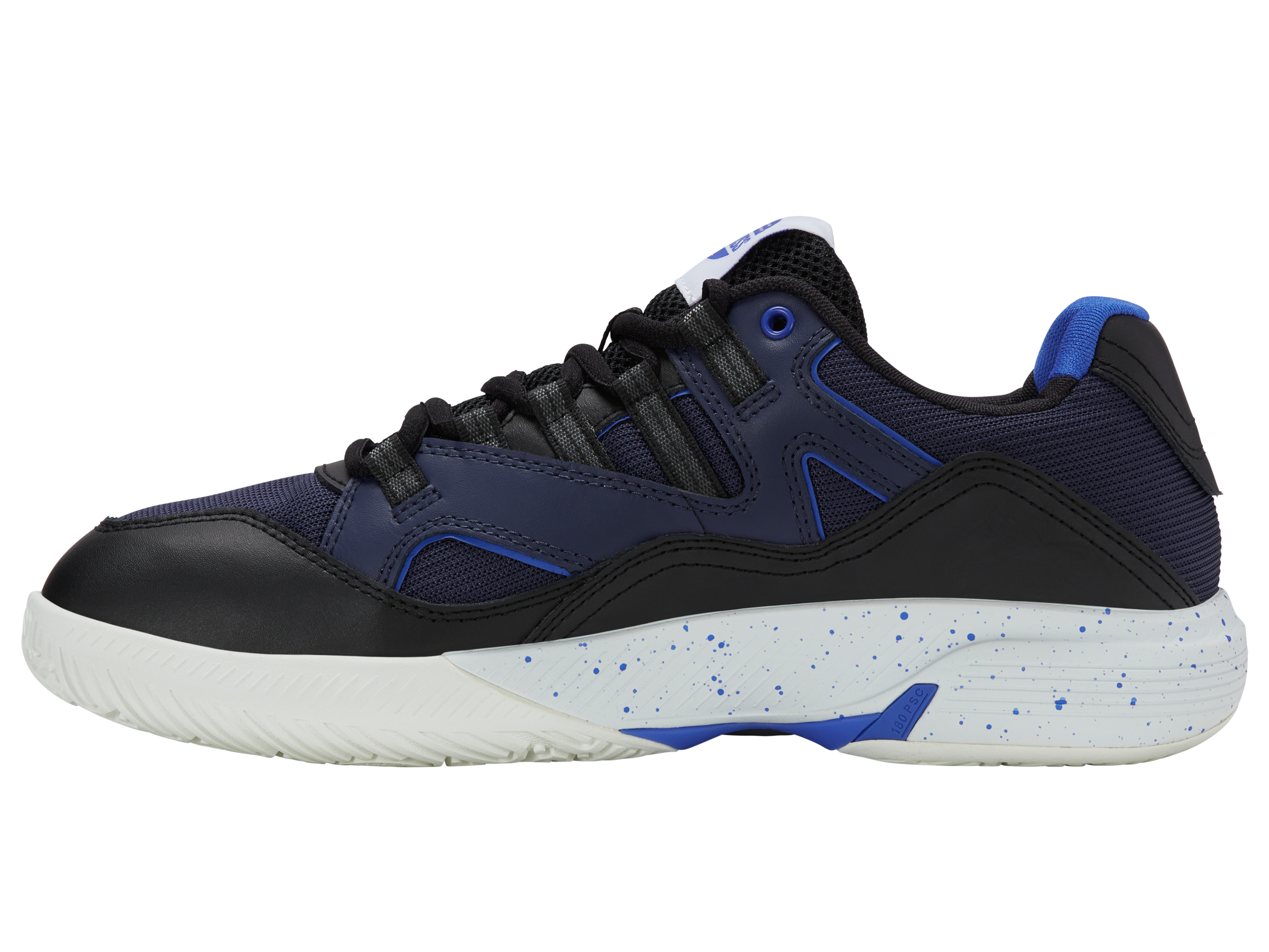 04435-032-M | TURA TEAM PADEL | BLACK/NAVAL ACADEMY/DAZZLING BLUE