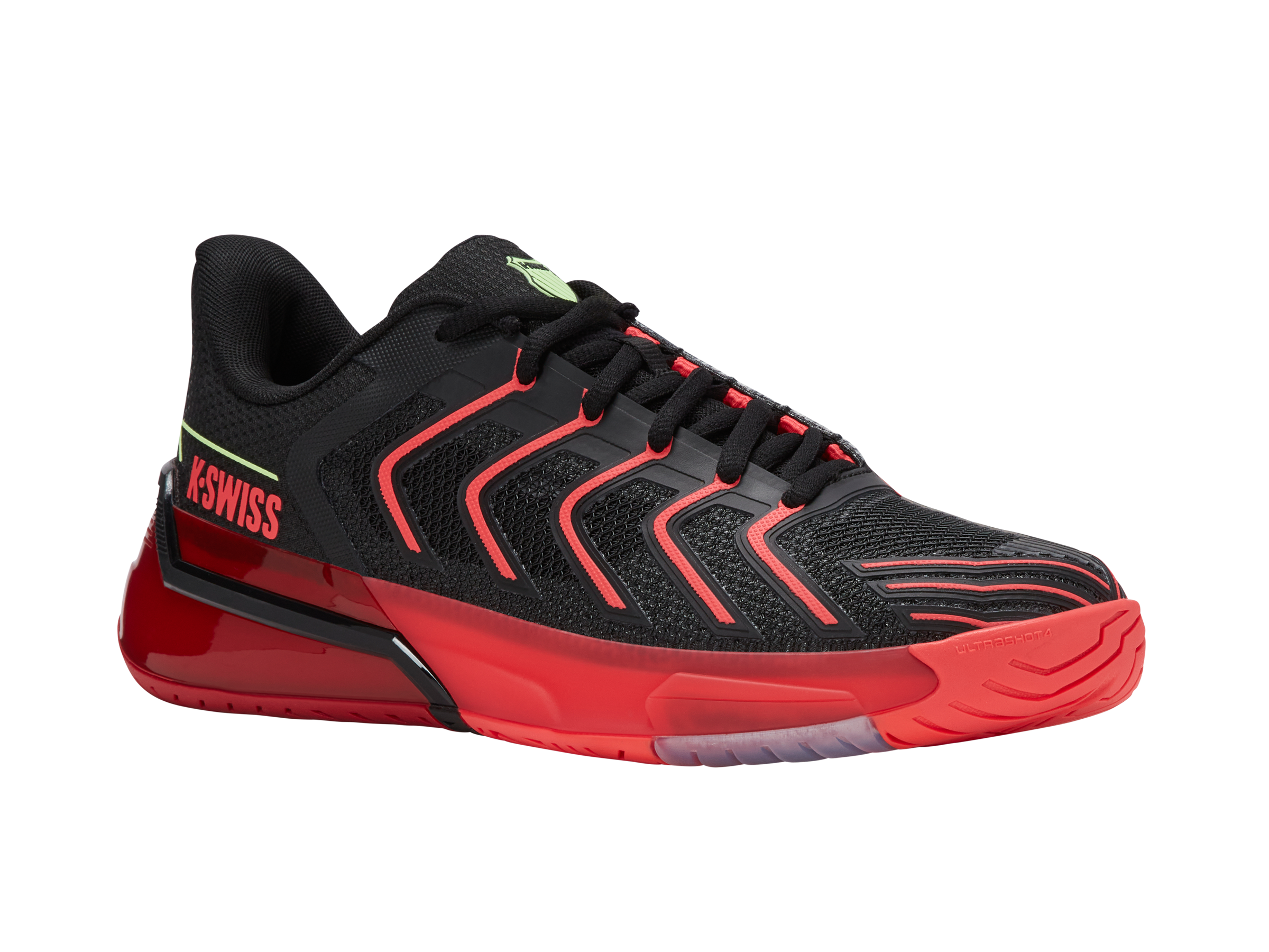 04437-059-M | ULTRASHOT 4 | BLACK/NEON LAVA/CHILI PEPPER