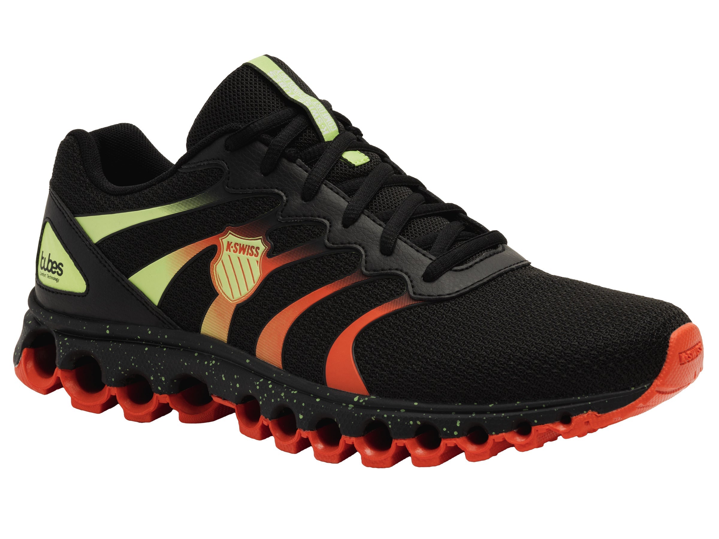 07112-064-M | TUBES 200 | BLACK/SHARP GREEN/MANDARIN RED