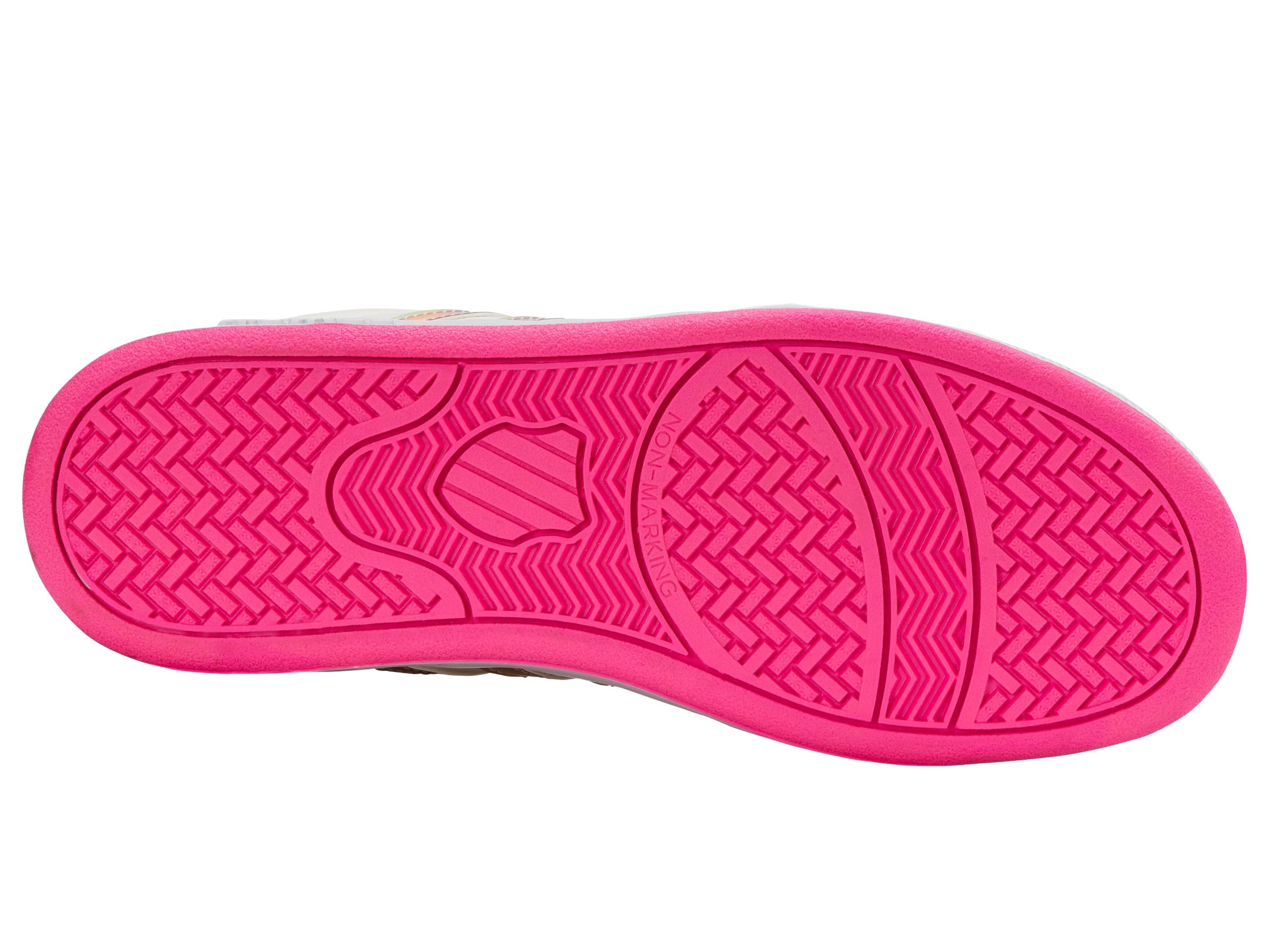 25612-174-M | CLASSIC PRO | SNOW WHITE/HOT PINK/IRIDESCENT