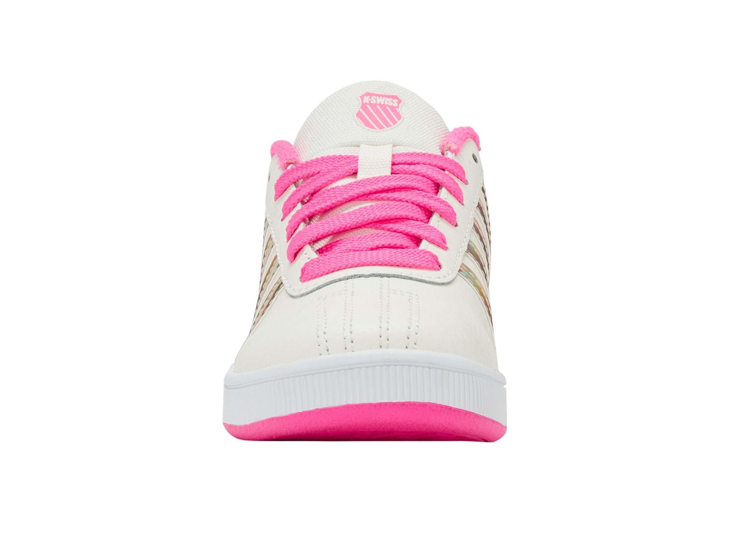 55612-174-M | CLASSIC PRO | SNOW WHITE/HOT PINK/IRIDESCENT