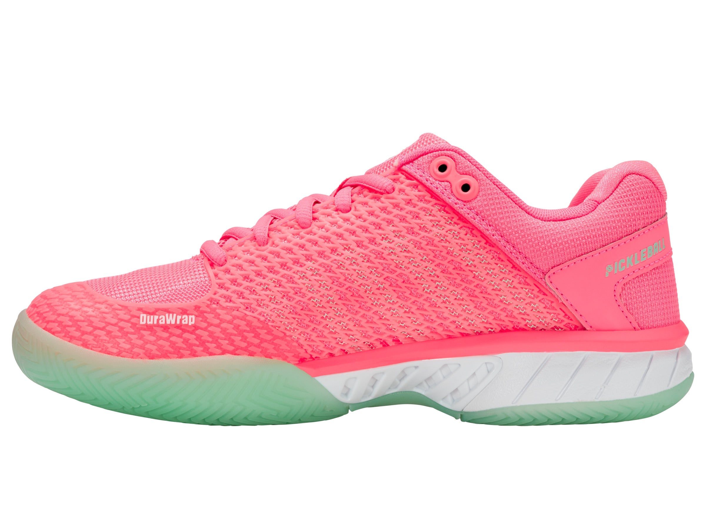 96563-649-M | EXPRESS LIGHT PICKLEBALL | NEON PASTEL PINK/NEON MINT/WHITE
