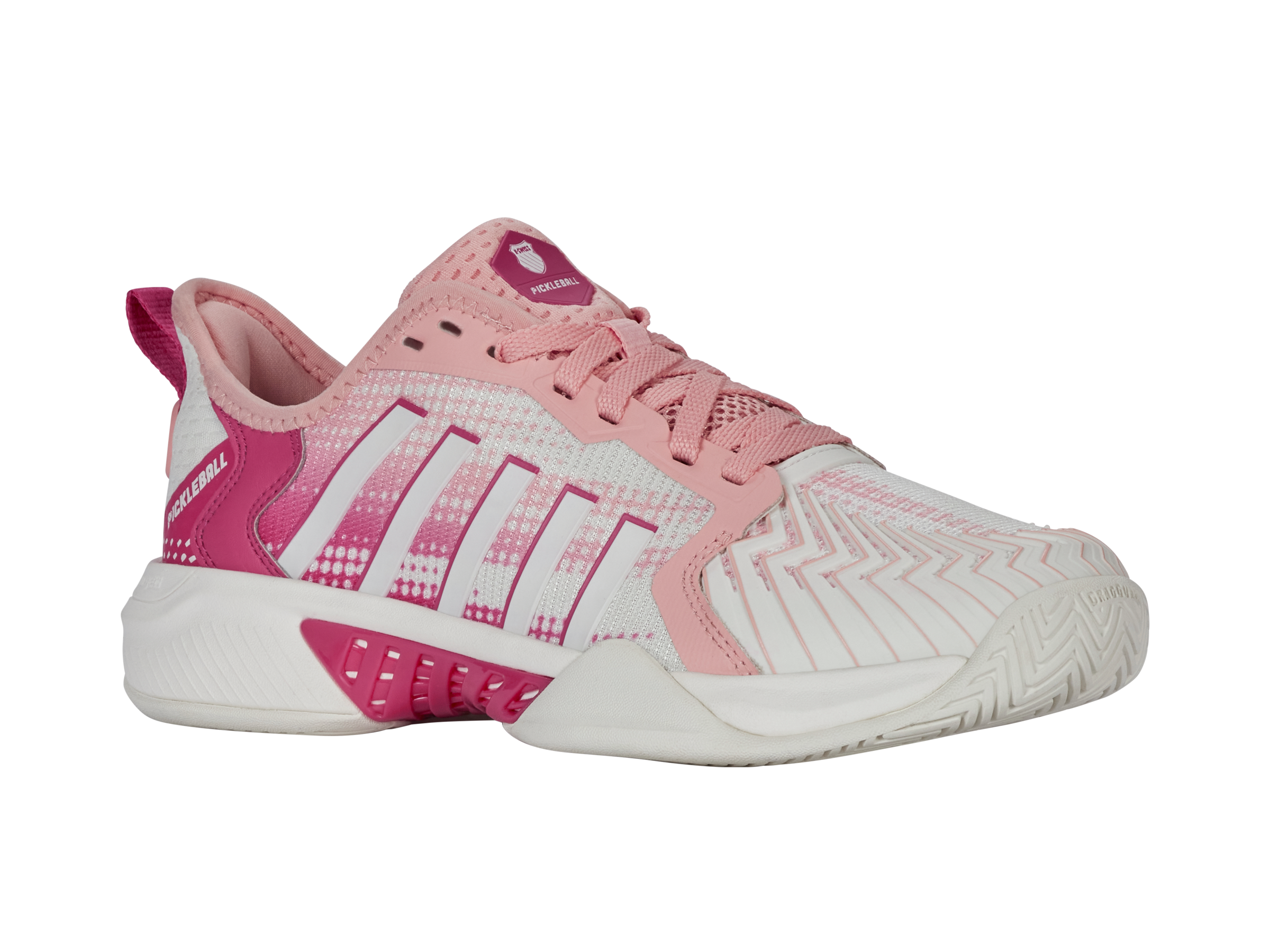 97916-146-M | PICKLEBALL SUPREME | CLOUD DANCER/RASPBERRY SORBET