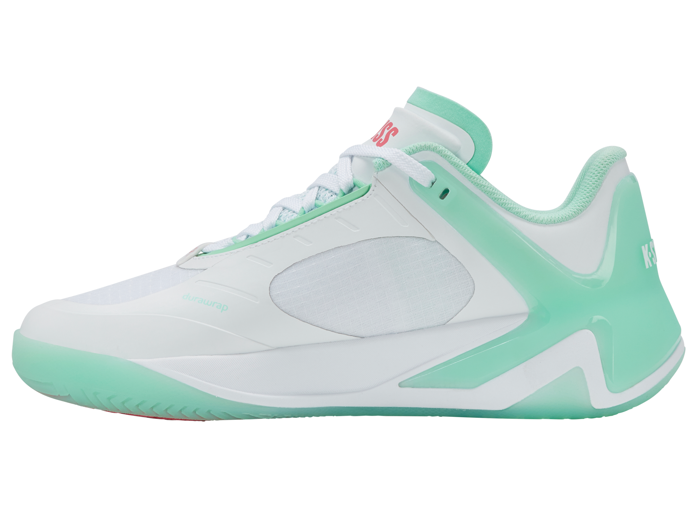 99491-177-M | K-FRAME PICKLEBALL | WHITE/NEON MINT/HOT NEON PINK