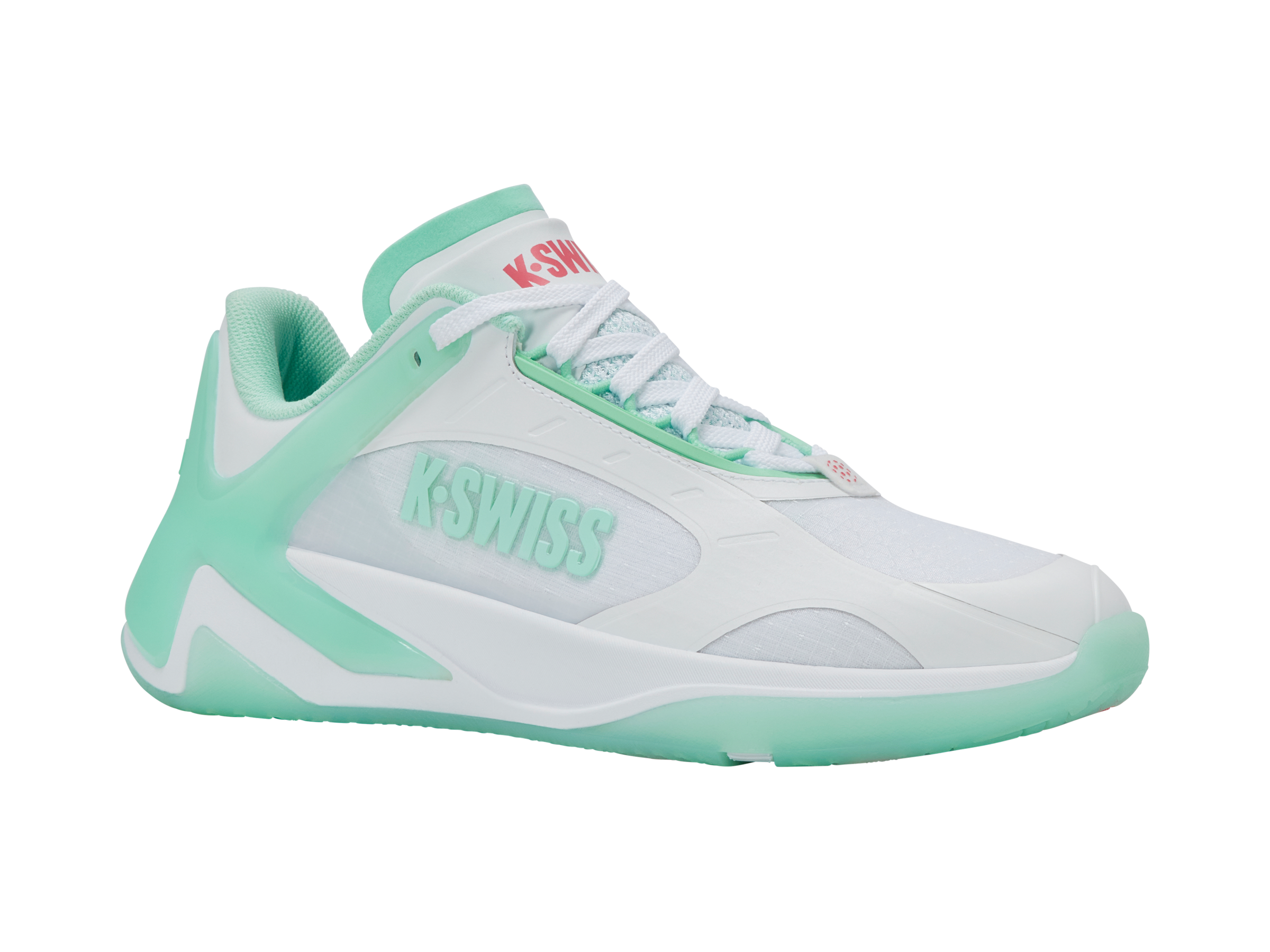99491-177-M | K-FRAME PICKLEBALL | WHITE/NEON MINT/HOT NEON PINK