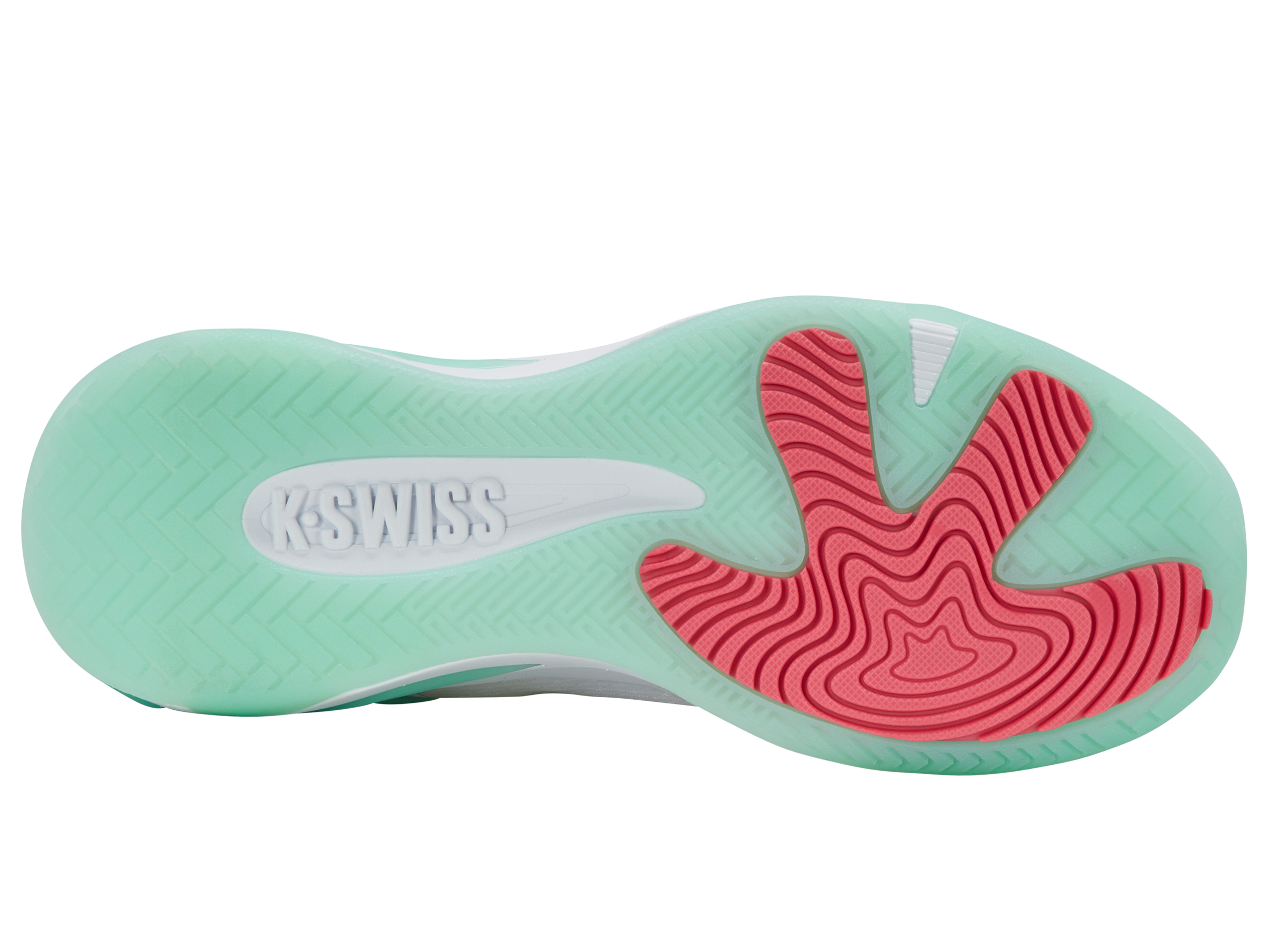99491-177-M | K-FRAME PICKLEBALL | WHITE/NEON MINT/HOT NEON PINK