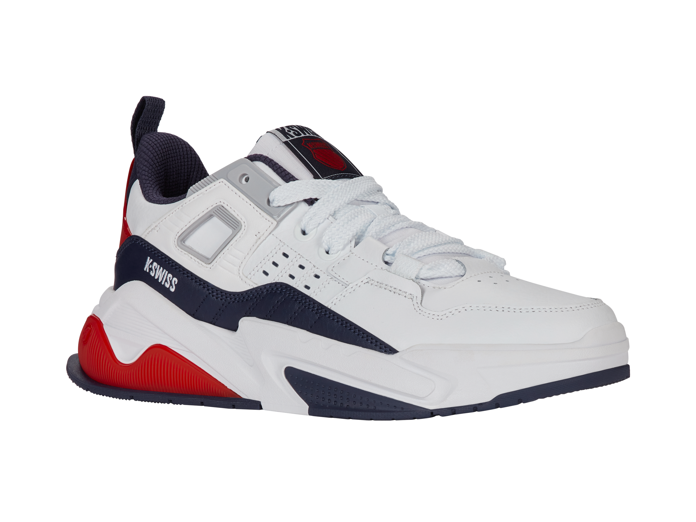 04077-130-M | TECHNA TRAINER | WHITE/NAVY/RED