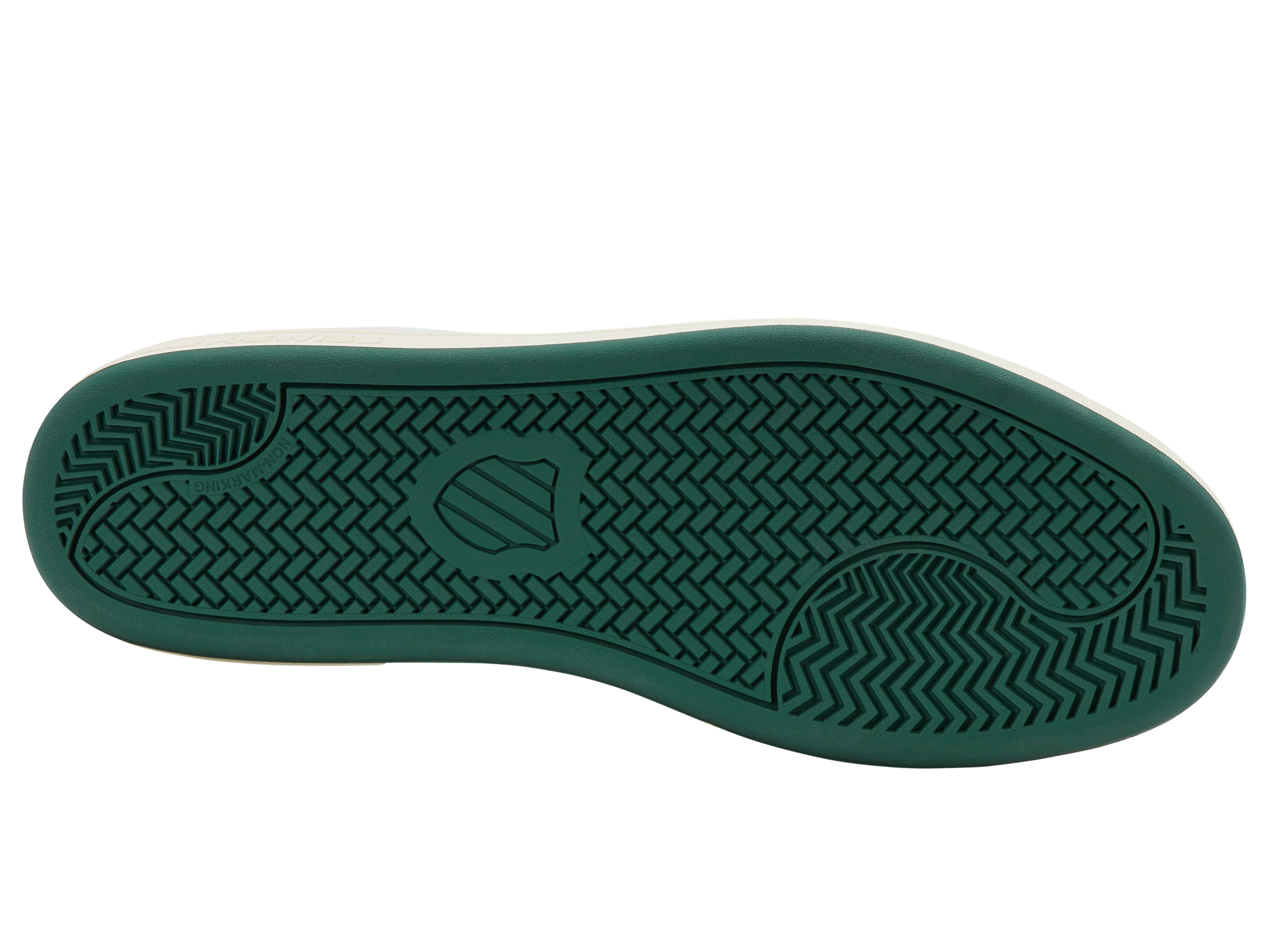 04411-108-M | COURT BASE II | WHITE/POSY GREEN