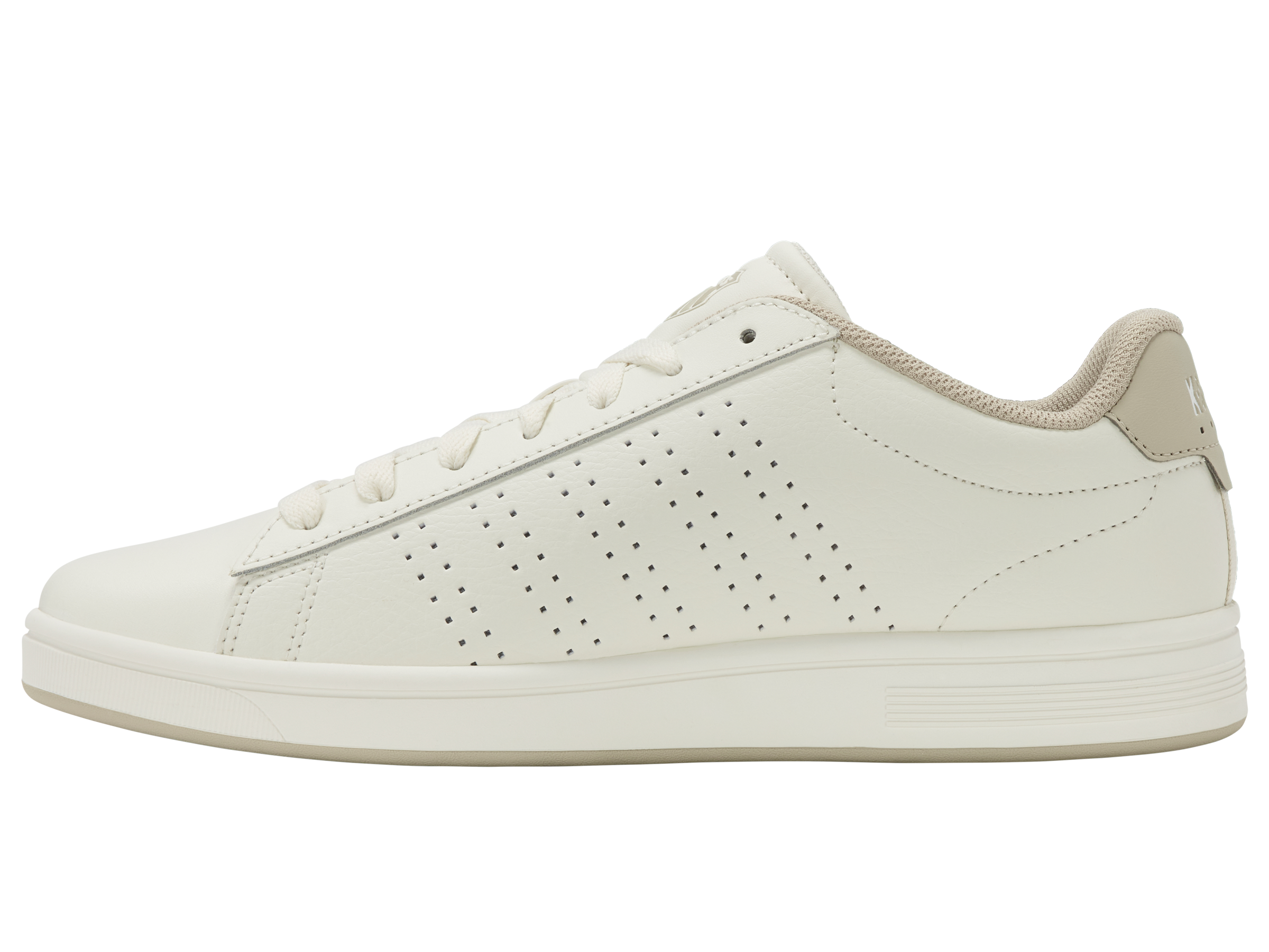 04411-127-M | COURT BASE II | SNOW WHITE/LIGHT GRAY/PEYOTE