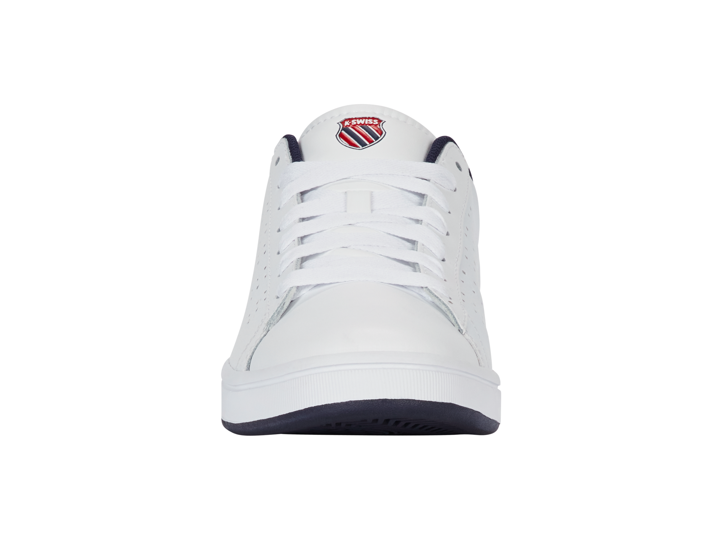 04411-130-M | COURT BASE II | WHITE/NAVY/RED