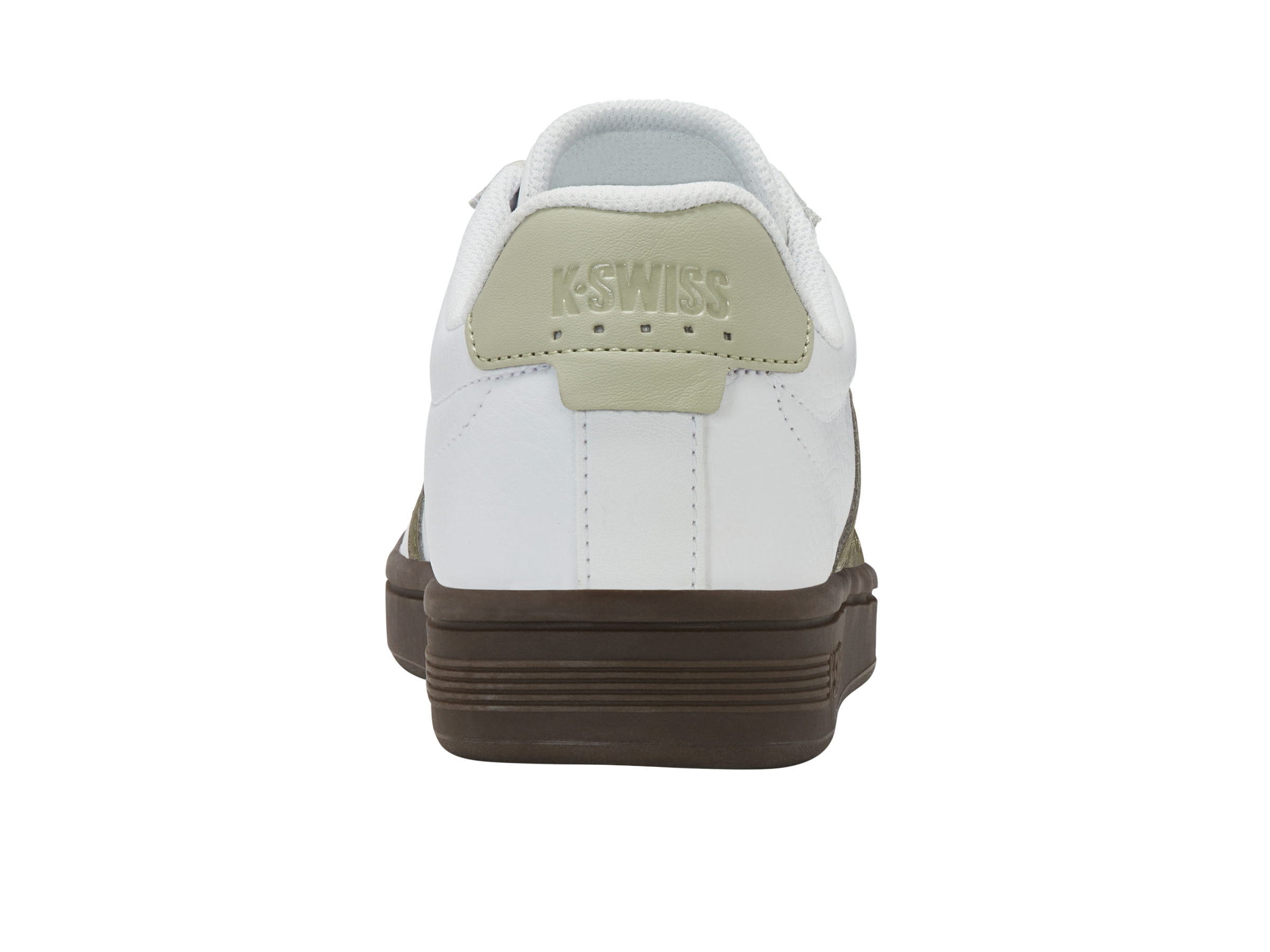 04413-125-M | COURT TIEBREAK II | WHITE/BURNT OLIVE/COLA GUM/ALFALFA