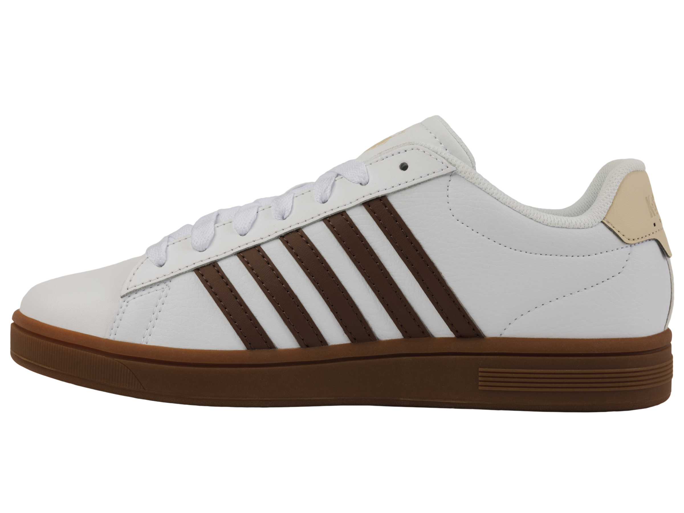 04413-126-M | COURT TIEBREAK II | WHITE/SOFT SILT/CREME BRULEE/GUM
