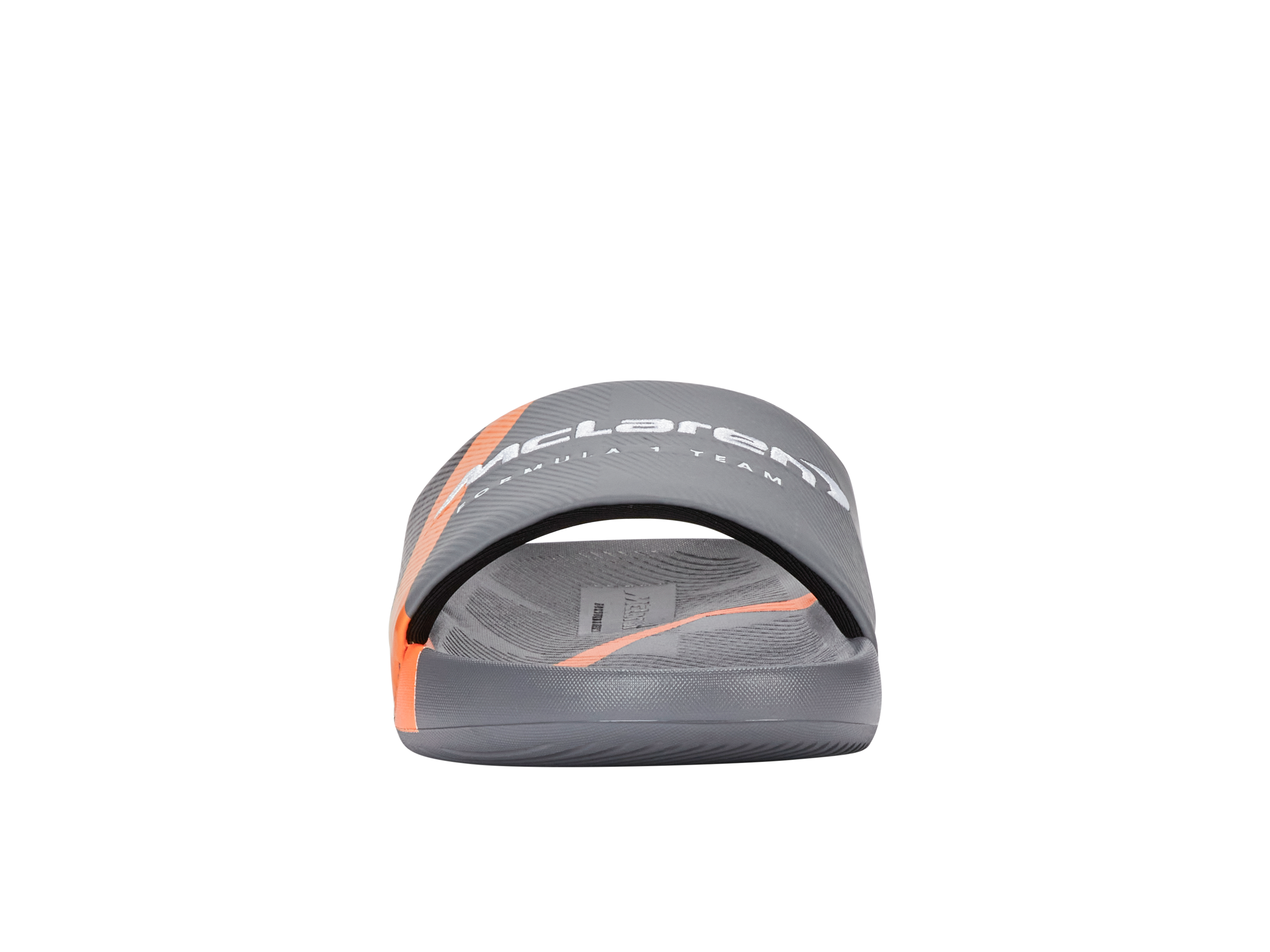 04422-090-M | SLIDE SANDAL X MCLAREN F1 TEAM | ANTHRACITE/BLACK/PAPAYA