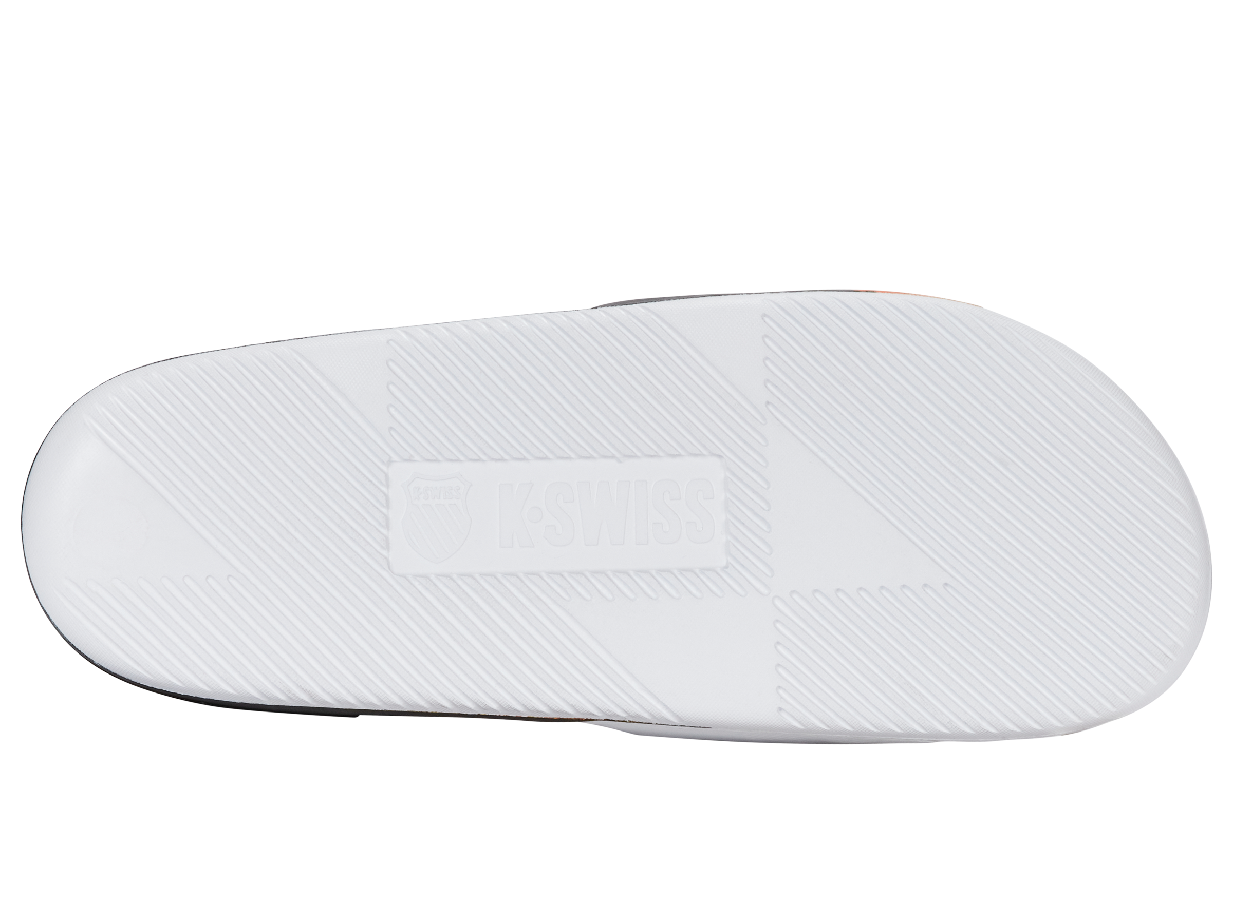 04422-196-M | SLIDE SANDAL X MCLAREN F1 TEAM | WHITE/BLACK/PAPAYA