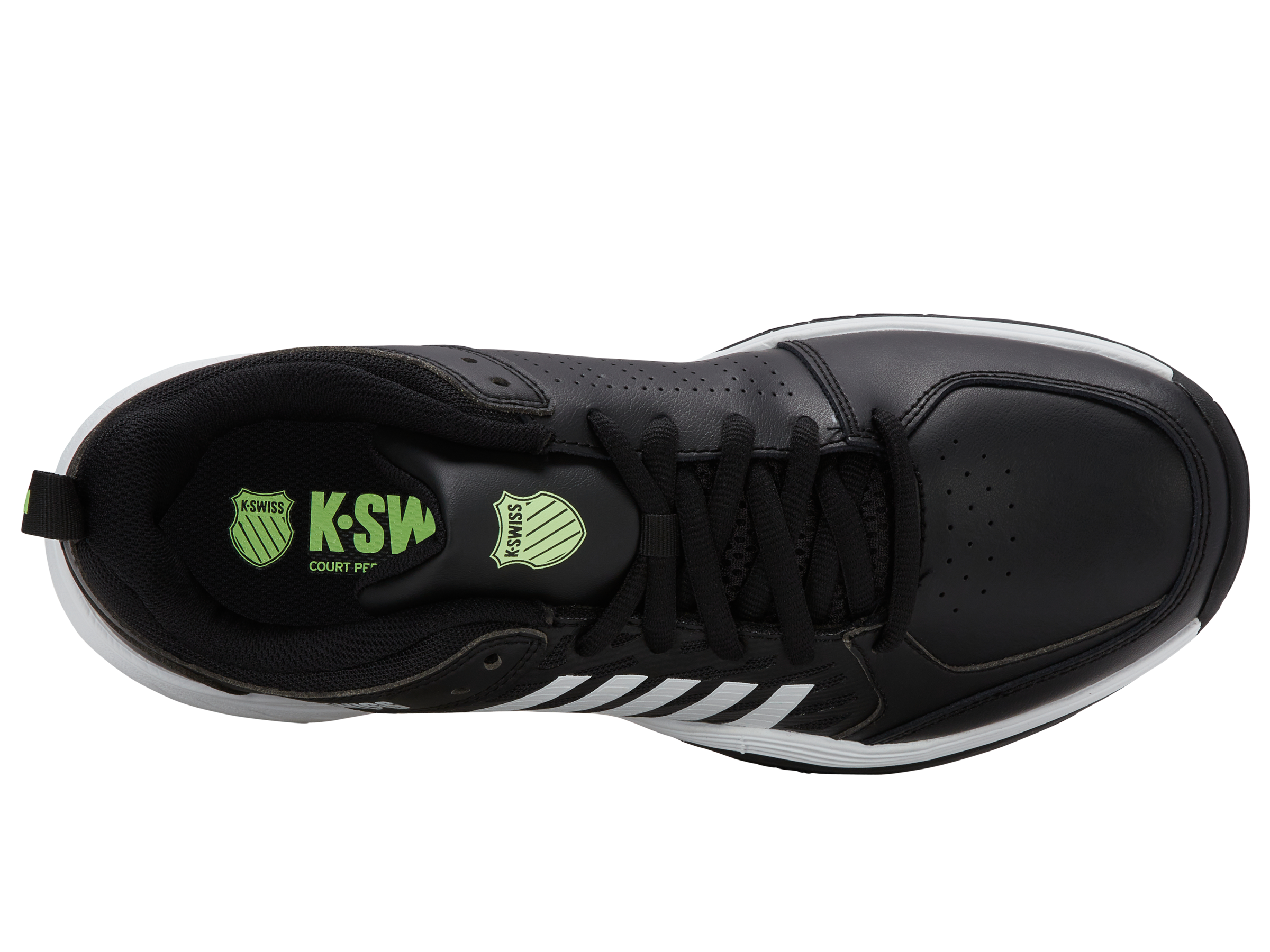 04428-064-M | COURT EXPRESS 2 | BLACK/WHITE/SOFT NEON GREEN