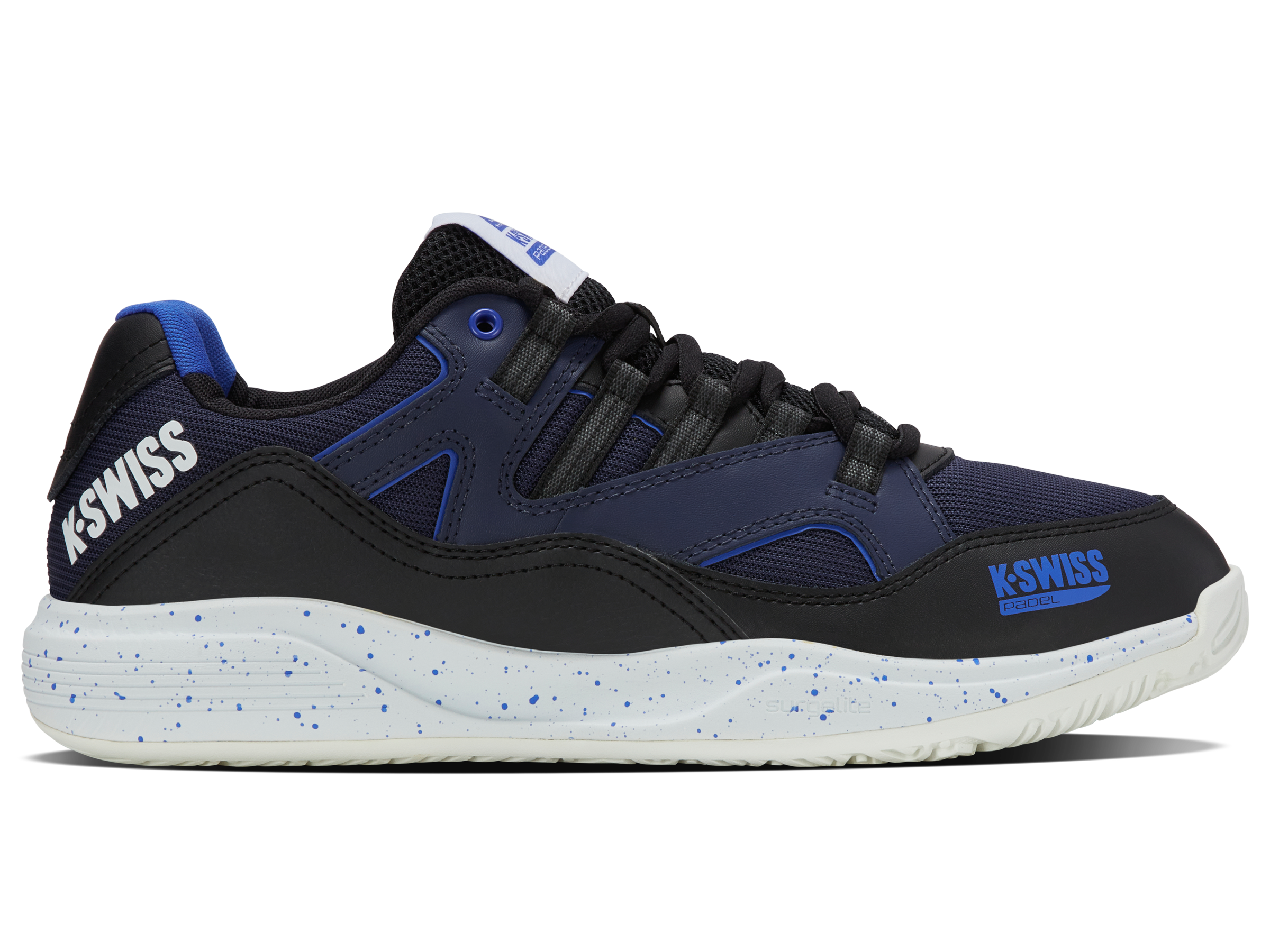 04435-032-M | TURA TEAM PADEL | BLACK/NAVAL ACADEMY/DAZZLING BLUE