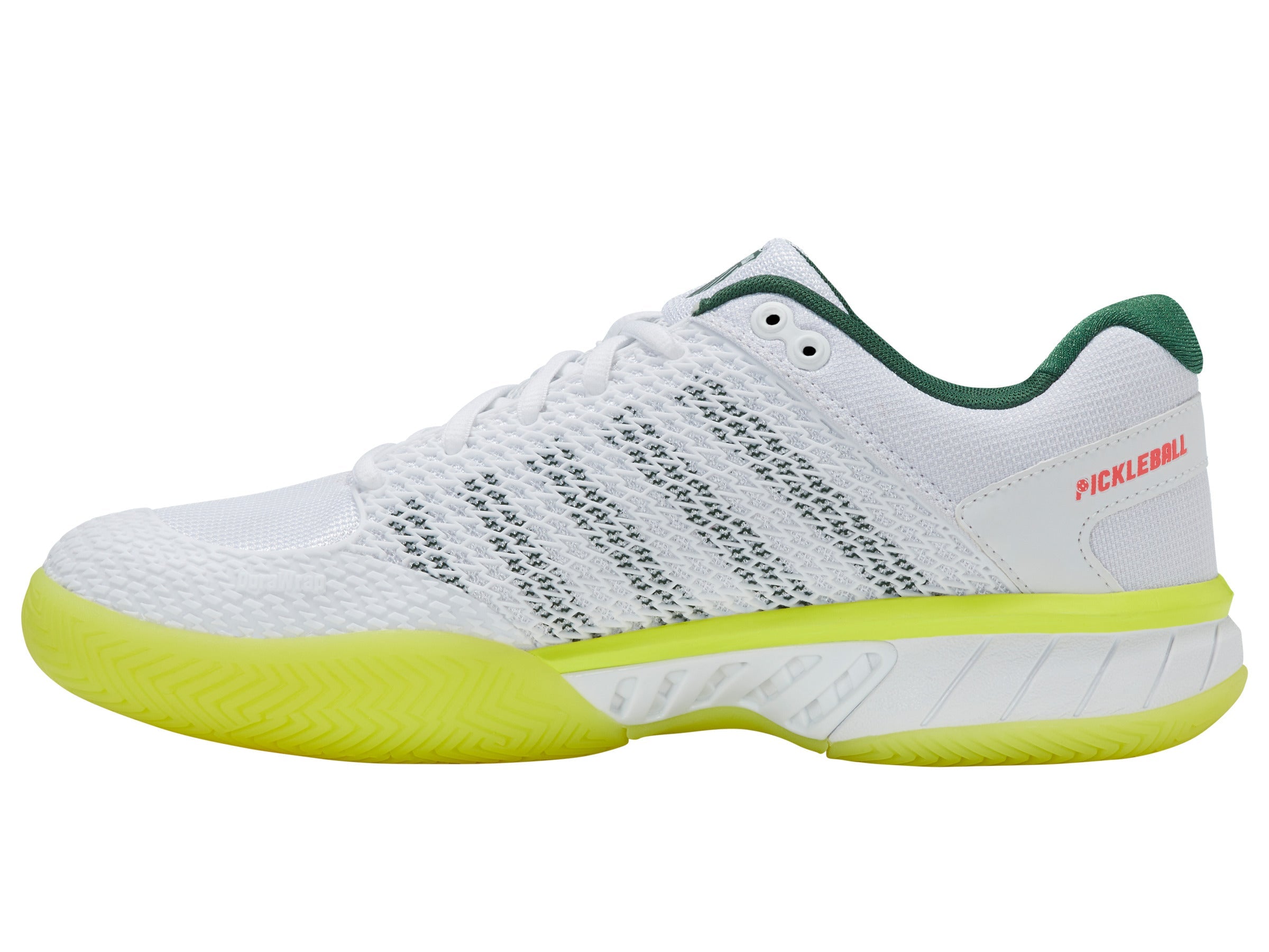 06563-121-M | EXPRESS LIGHT PICKLEBALL | WHITE/NEON LIME/EDEN