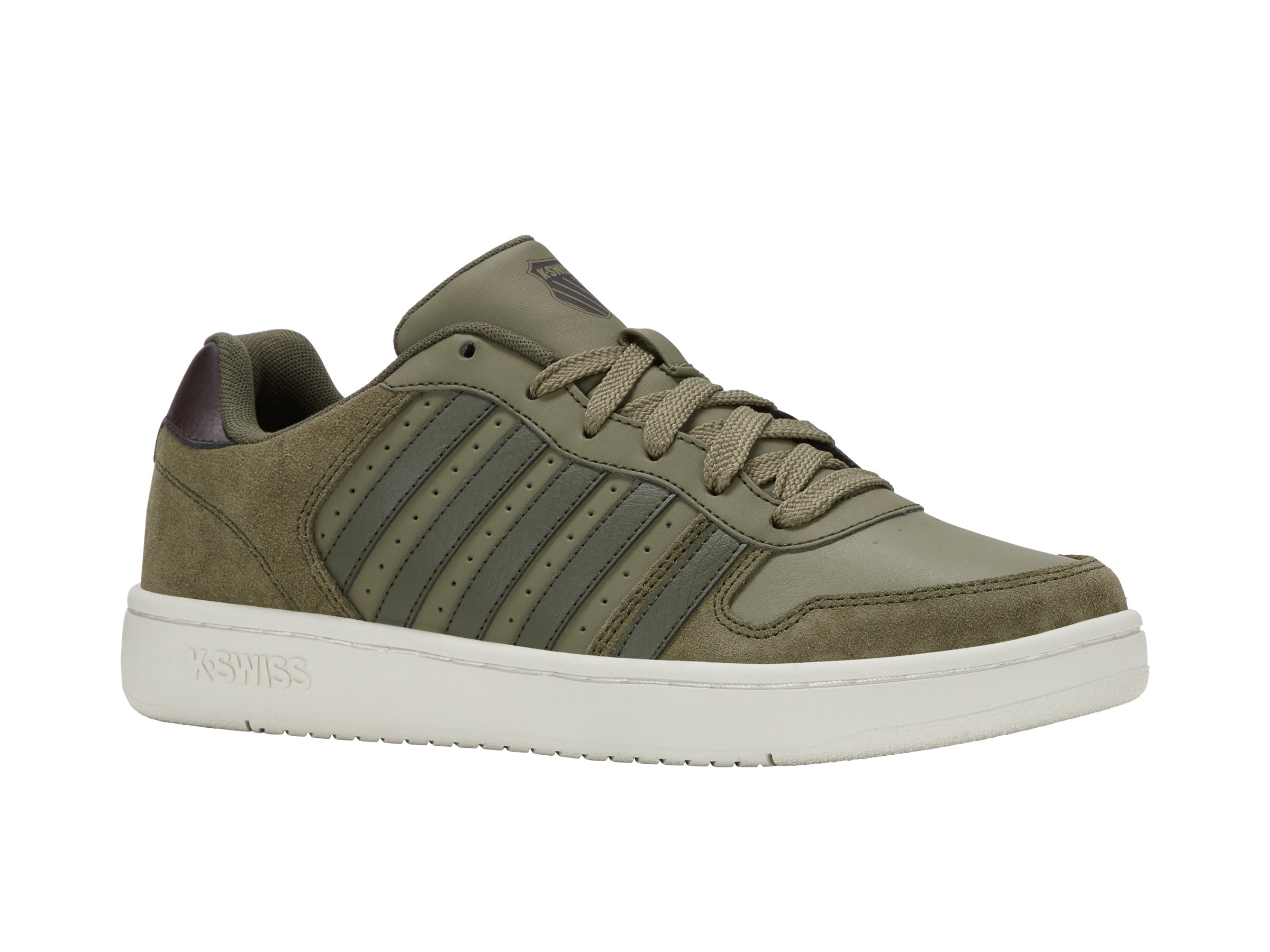 06931-374-M | COURT PALISADES | BURNT OLIVE/LIGHT GRAY/GRAPE LEAF/BLACK COFFEE