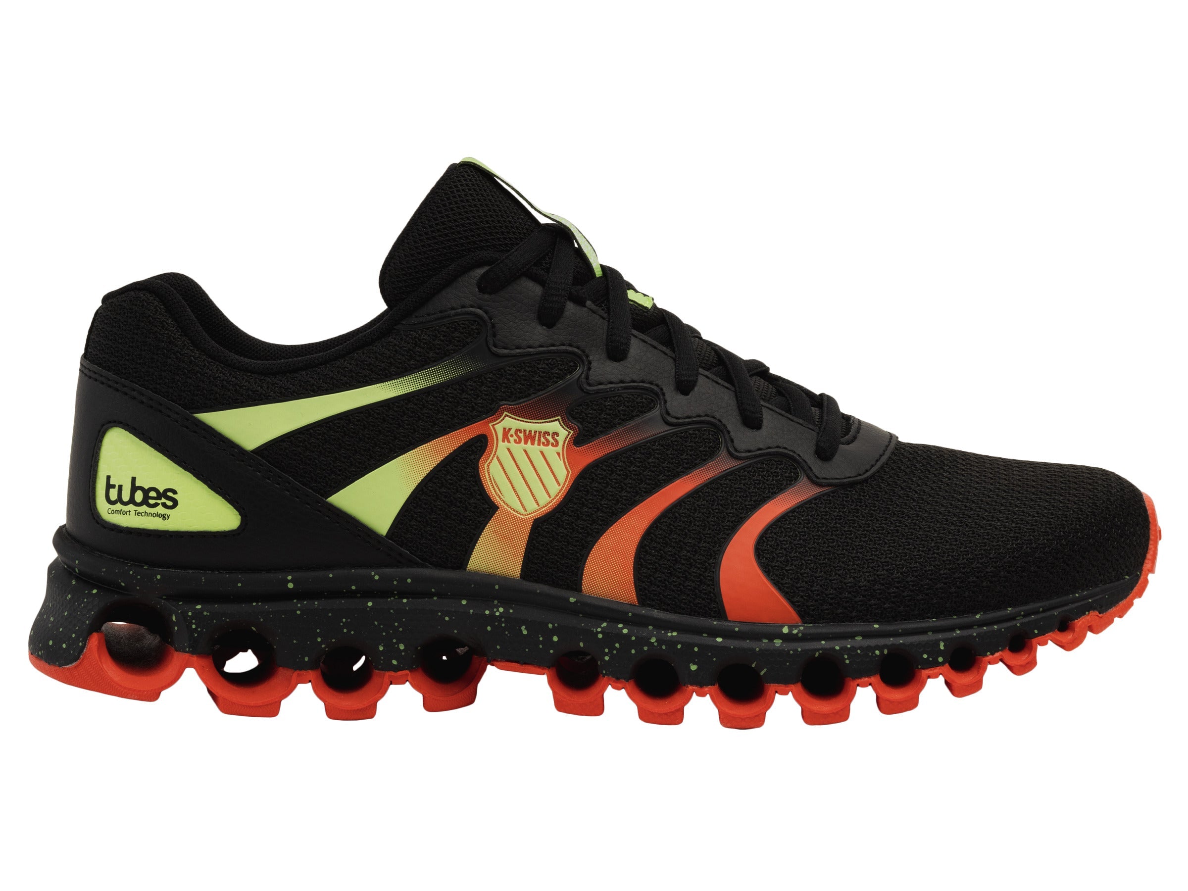 07112-064-M | TUBES 200 | BLACK/SHARP GREEN/MANDARIN RED
