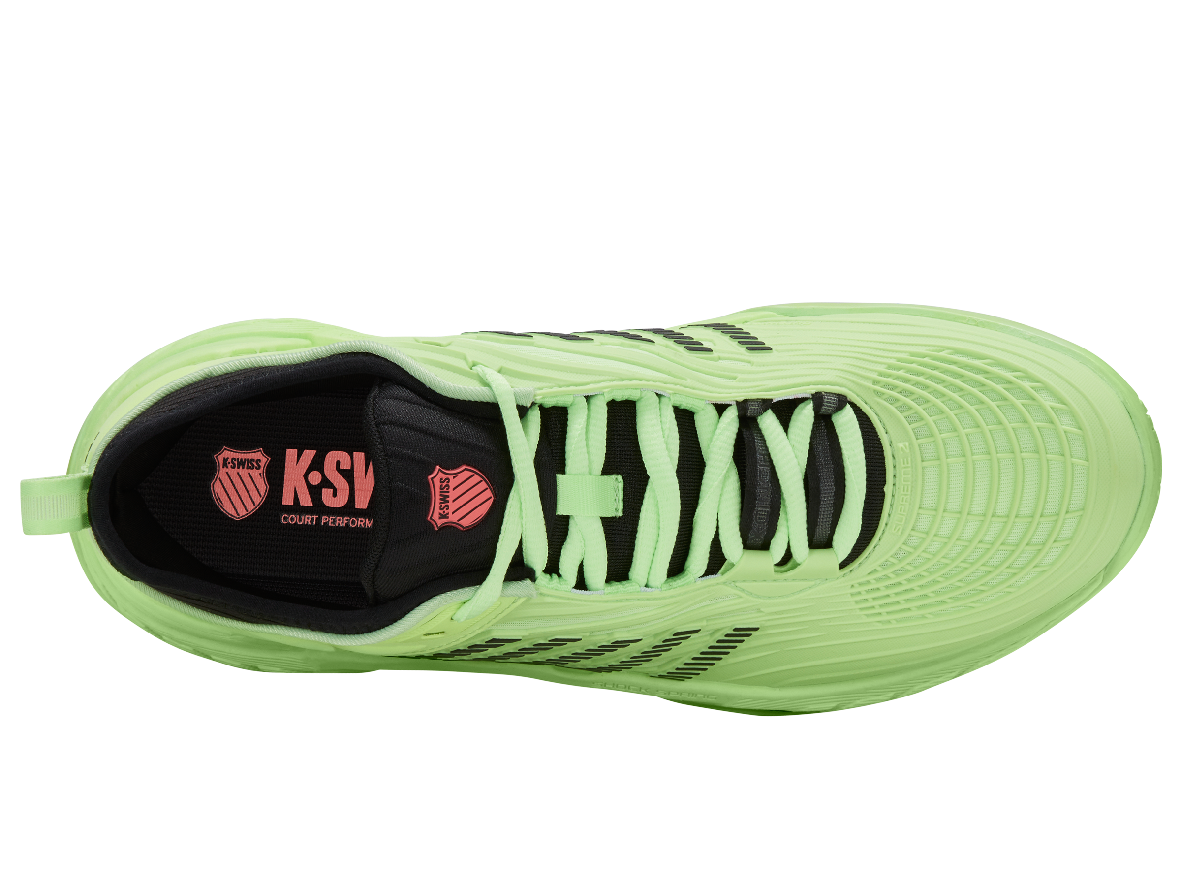 09071-306-M | HYPERCOURT SUPREME 2 | SOFT NEON GREEN/BLACK/NEON LAVA