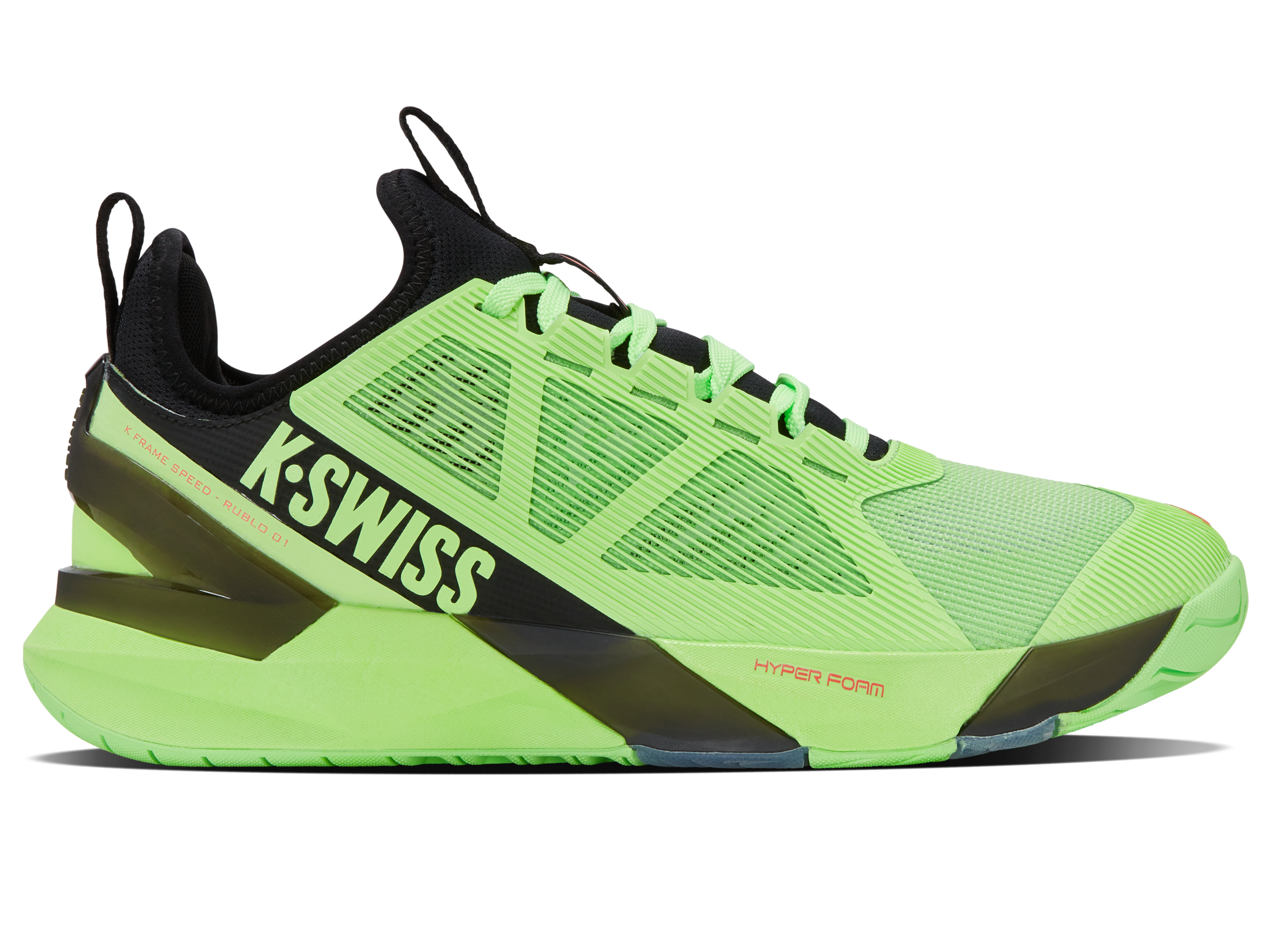 09483-306-M | K-FRAME SPEED RUBLO | SOFT NEON GREEN/BLACK/NEON LAVA