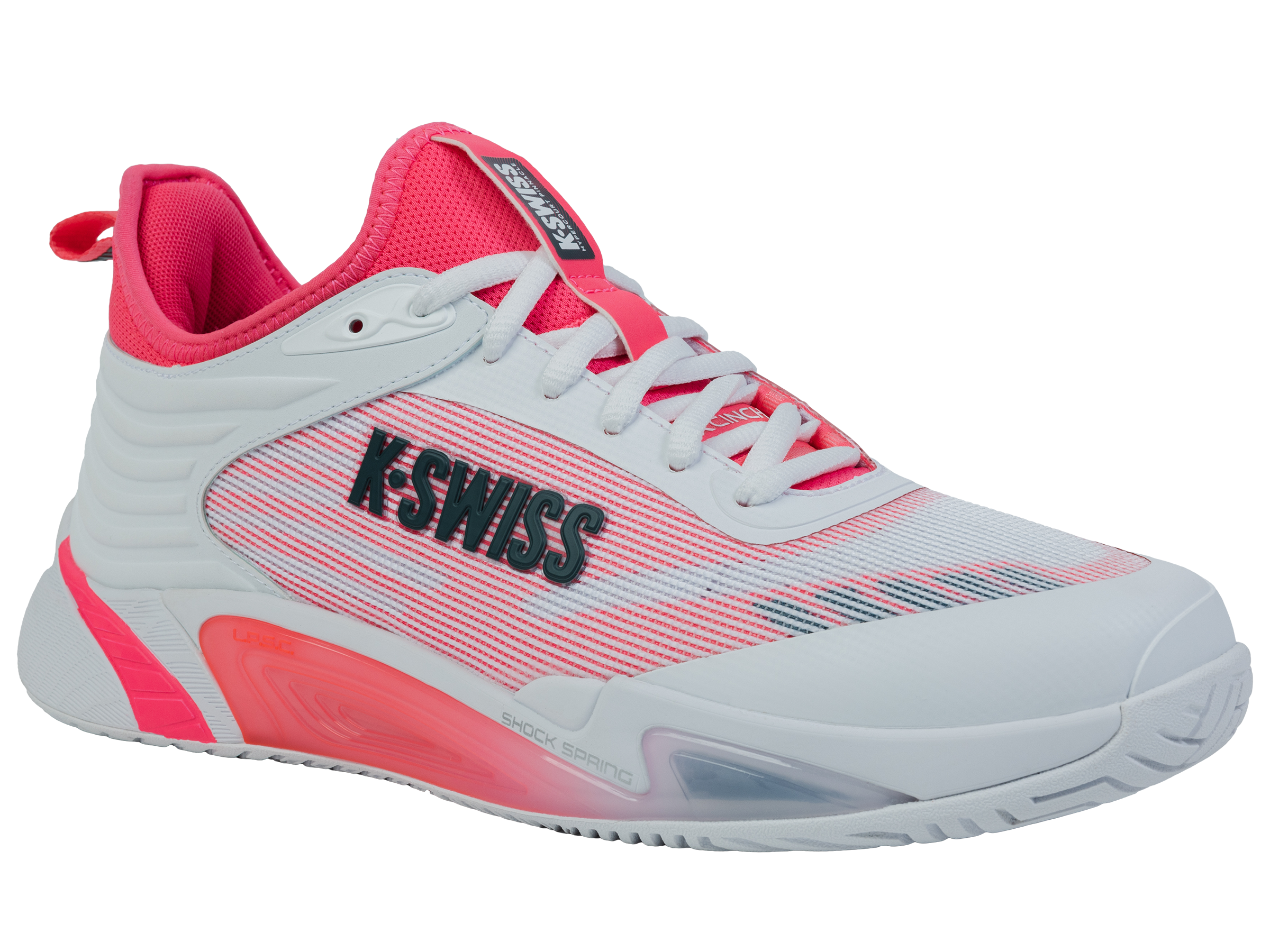 09494-106-M | HYPERCOURT PINNACLE | WHITE/NEON BLAZE/STARGAZER