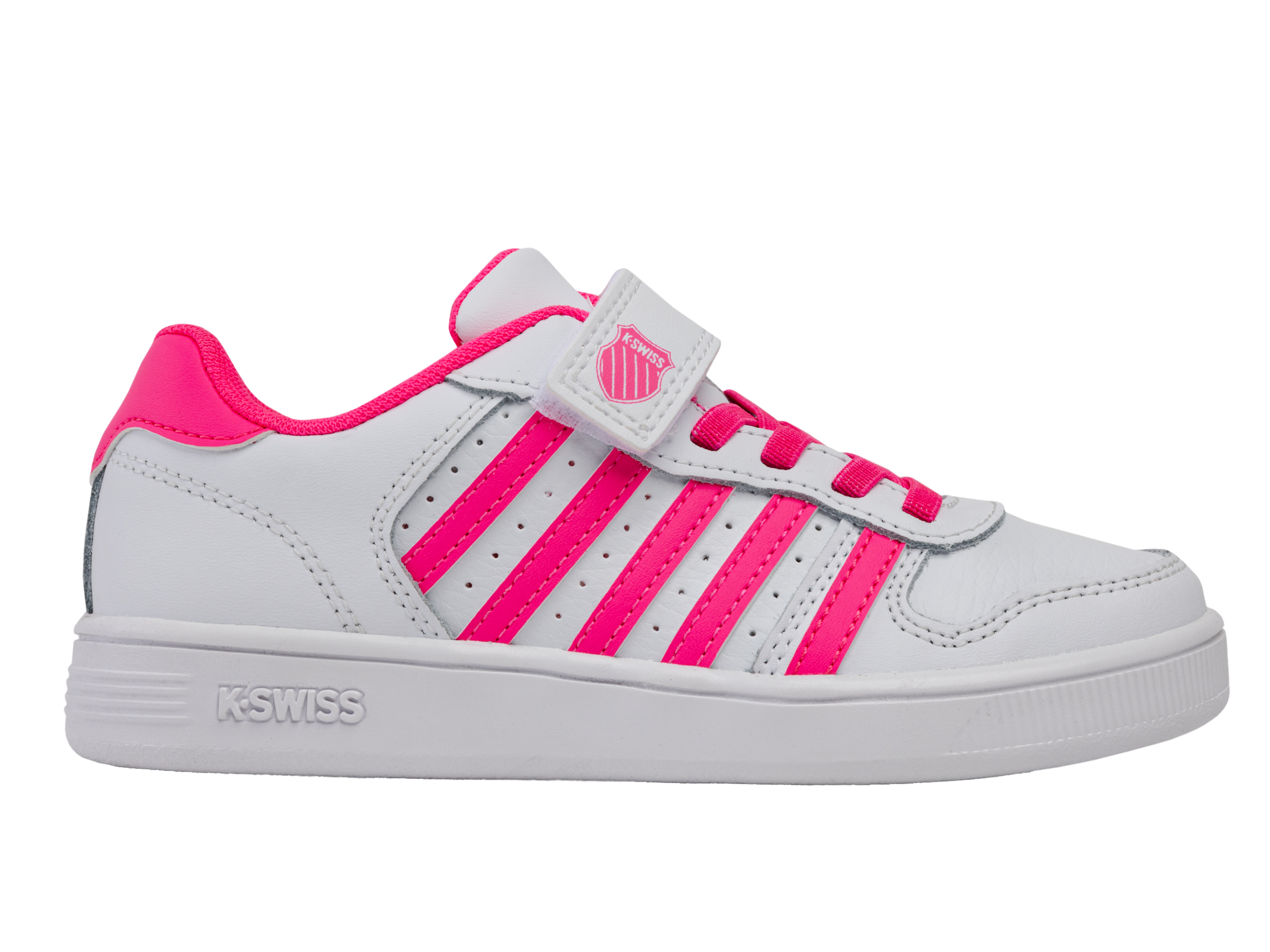 57006-153-M | COURT PALISADES STRAP | WHITE/HOT PINK