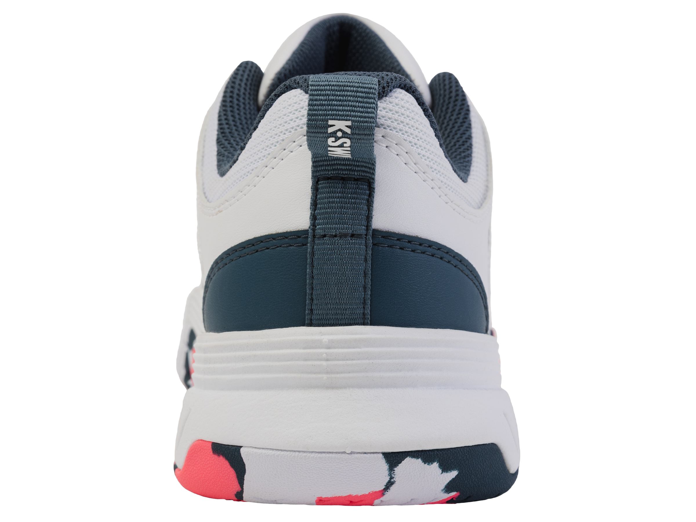 84428-129-M | COURT EXPRESS 2 | WHITE/STARGAZER/NEON BLAZE
