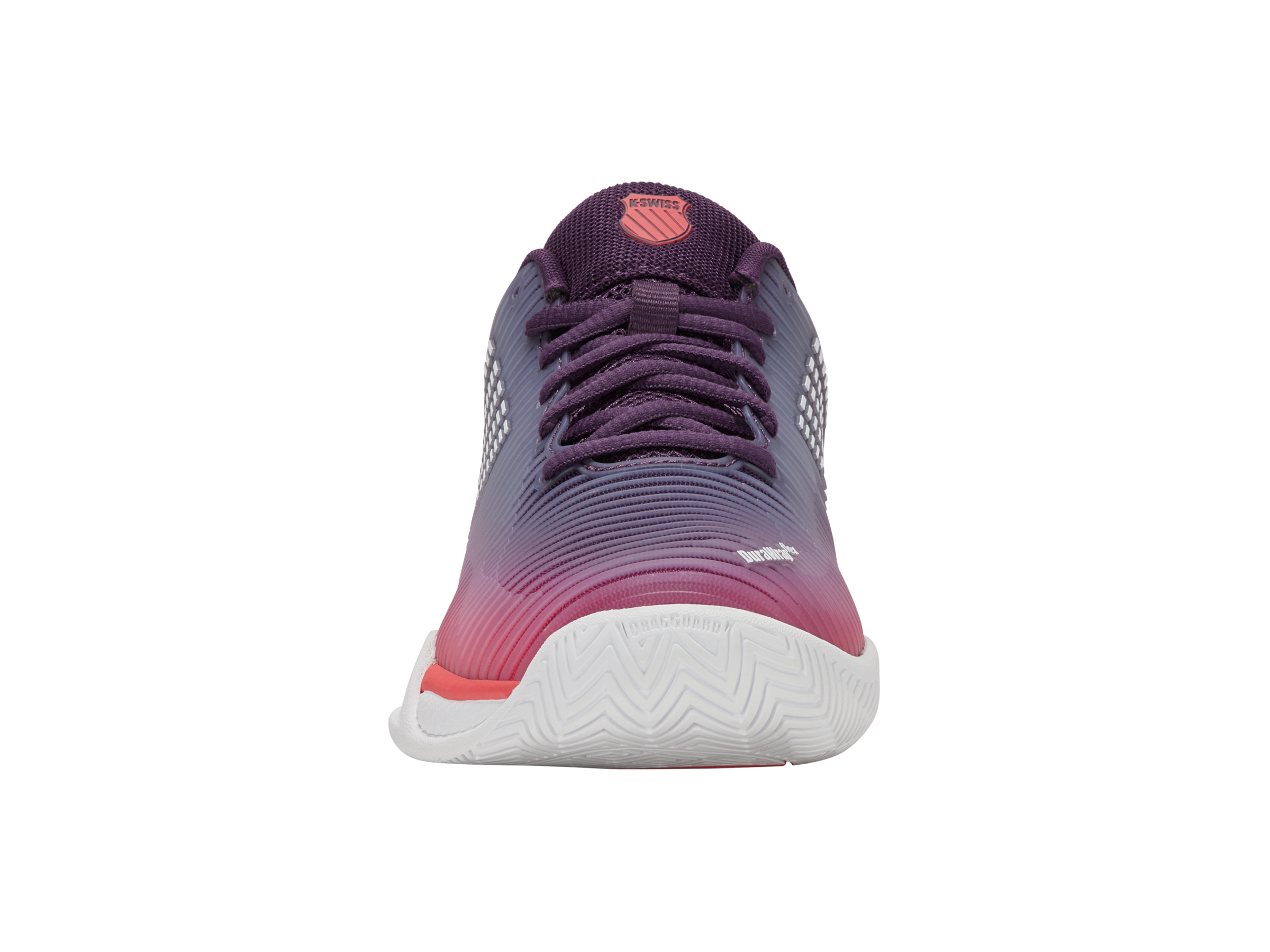 86613-593-M | HYPERCOURT EXPRESS 2 | PURPLE PLUMERIA/WHITE/HOT CORAL