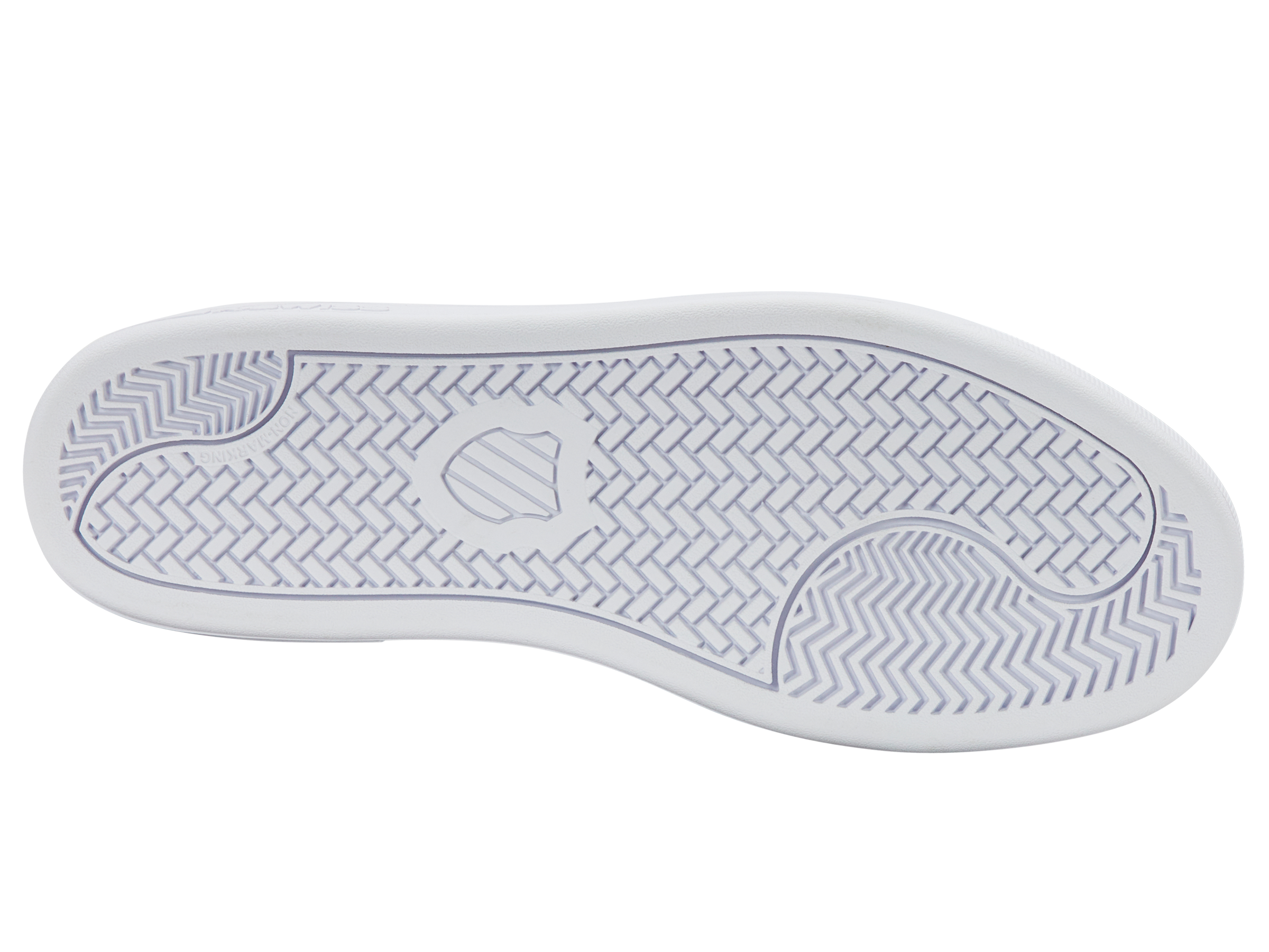 94412-155-M | COURT SHIELD II | WHITE/OYSTER MUSHROOM/LILAC