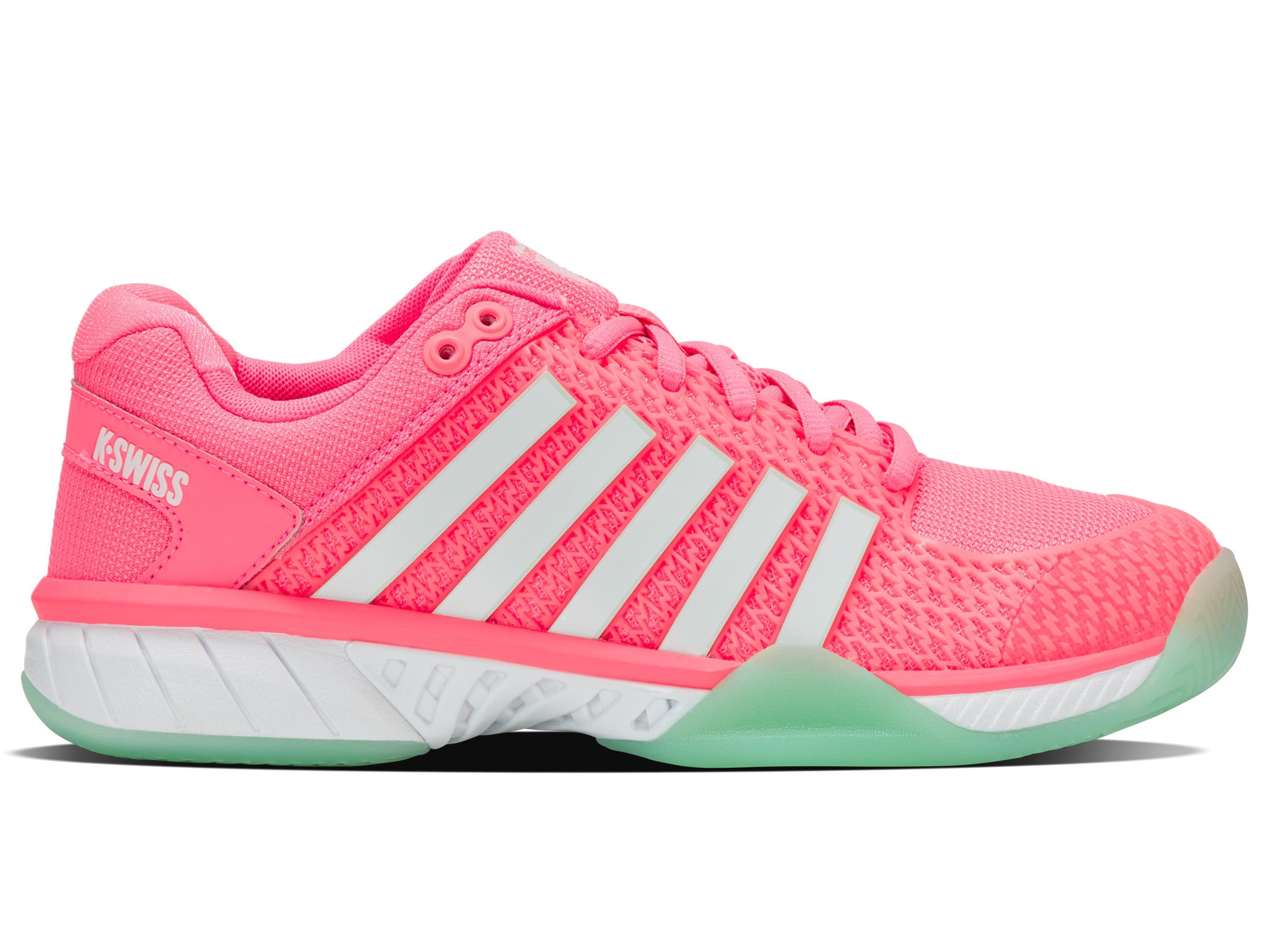 96563-649-M | EXPRESS LIGHT PICKLEBALL | NEON PASTEL PINK/NEON MINT/WHITE