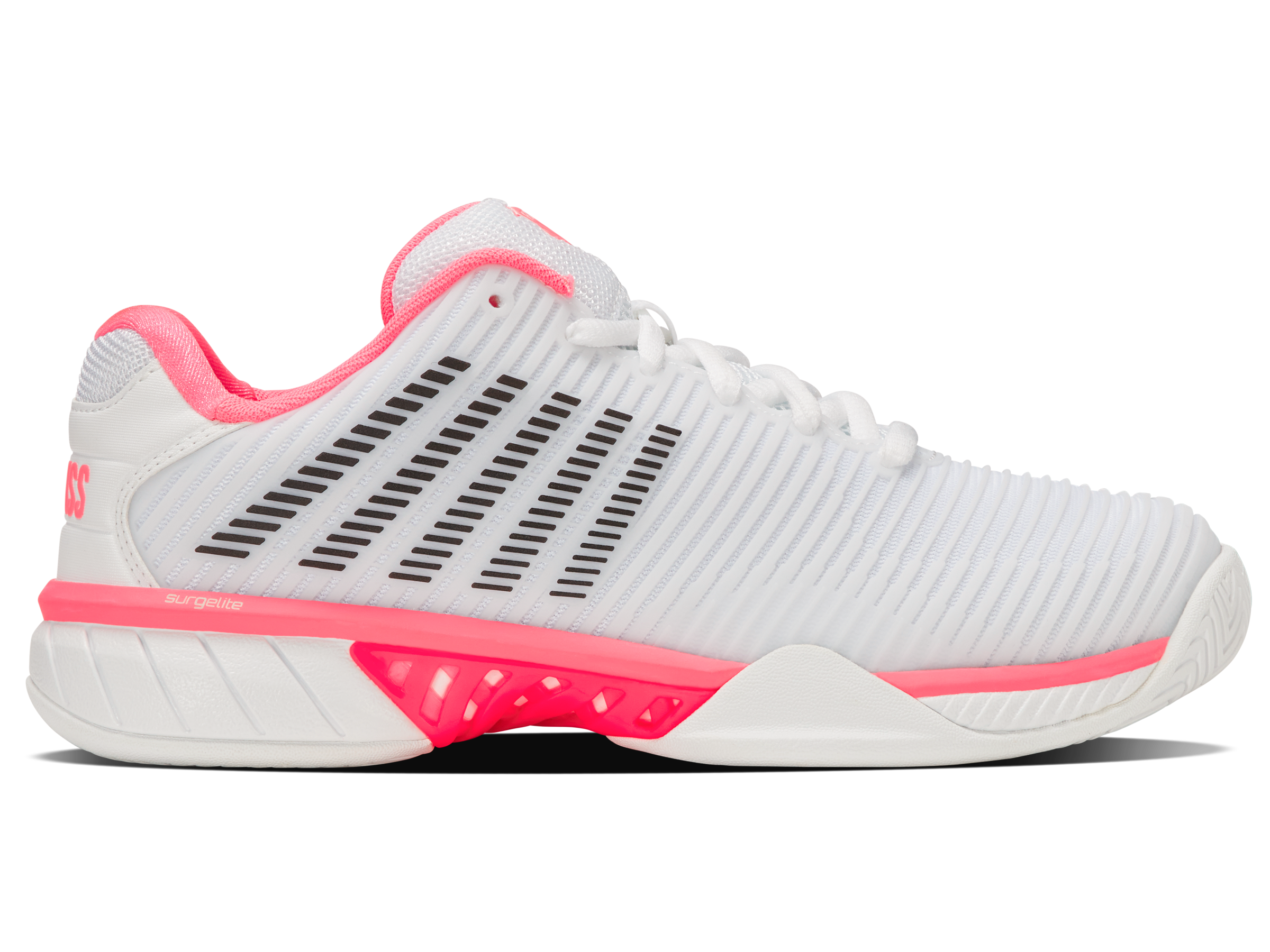 96613-173-M | HYPERCOURT EXPRESS 2 | WHITE/NEON PASTEL PINK/BLACK