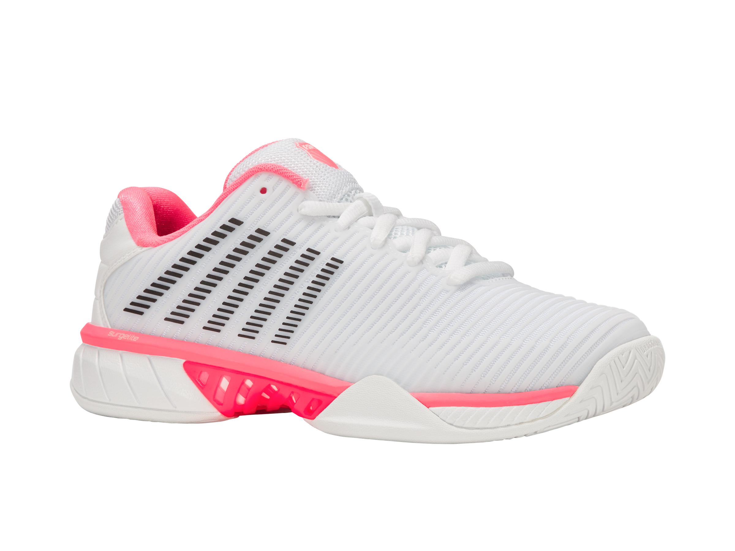 96613-173-M | HYPERCOURT EXPRESS 2 | WHITE/NEON PASTEL PINK/BLACK