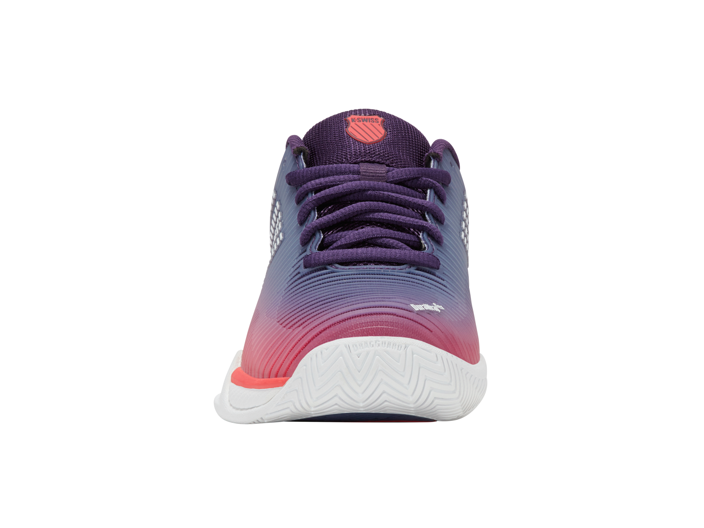96613-593-M | HYPERCOURT EXPRESS 2 | PURPLE PLUMERIA/WHITE/HOT CORAL