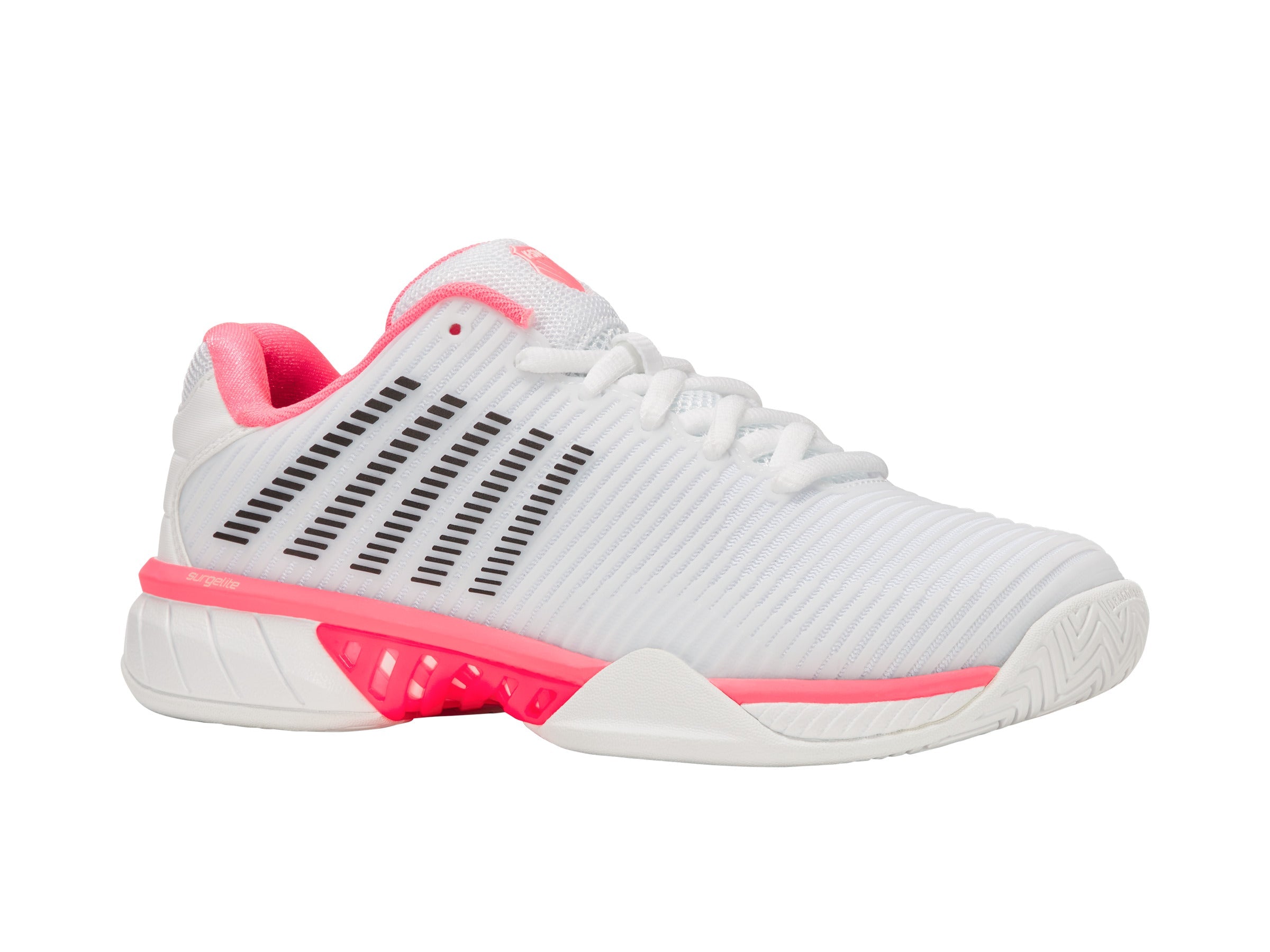 96807-178-W | HYPERCOURT EXPRESS 2-WIDE | WHITE/NEON PASTEL PINK/BLACK