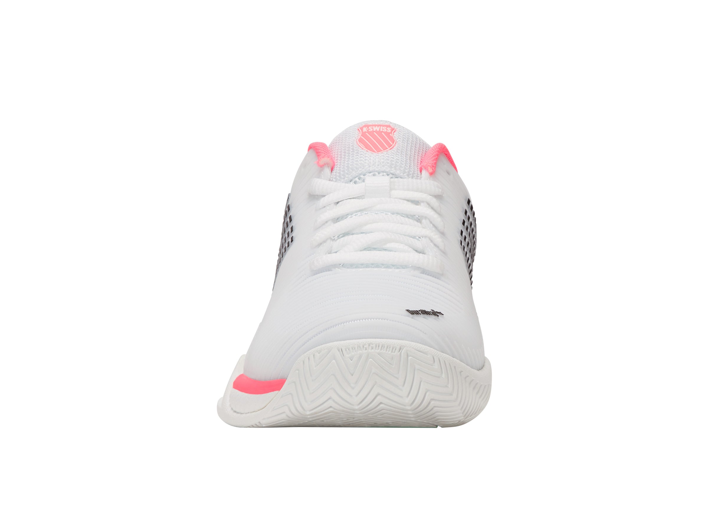 96807-178-W | HYPERCOURT EXPRESS 2-WIDE | WHITE/NEON PASTEL PINK/BLACK