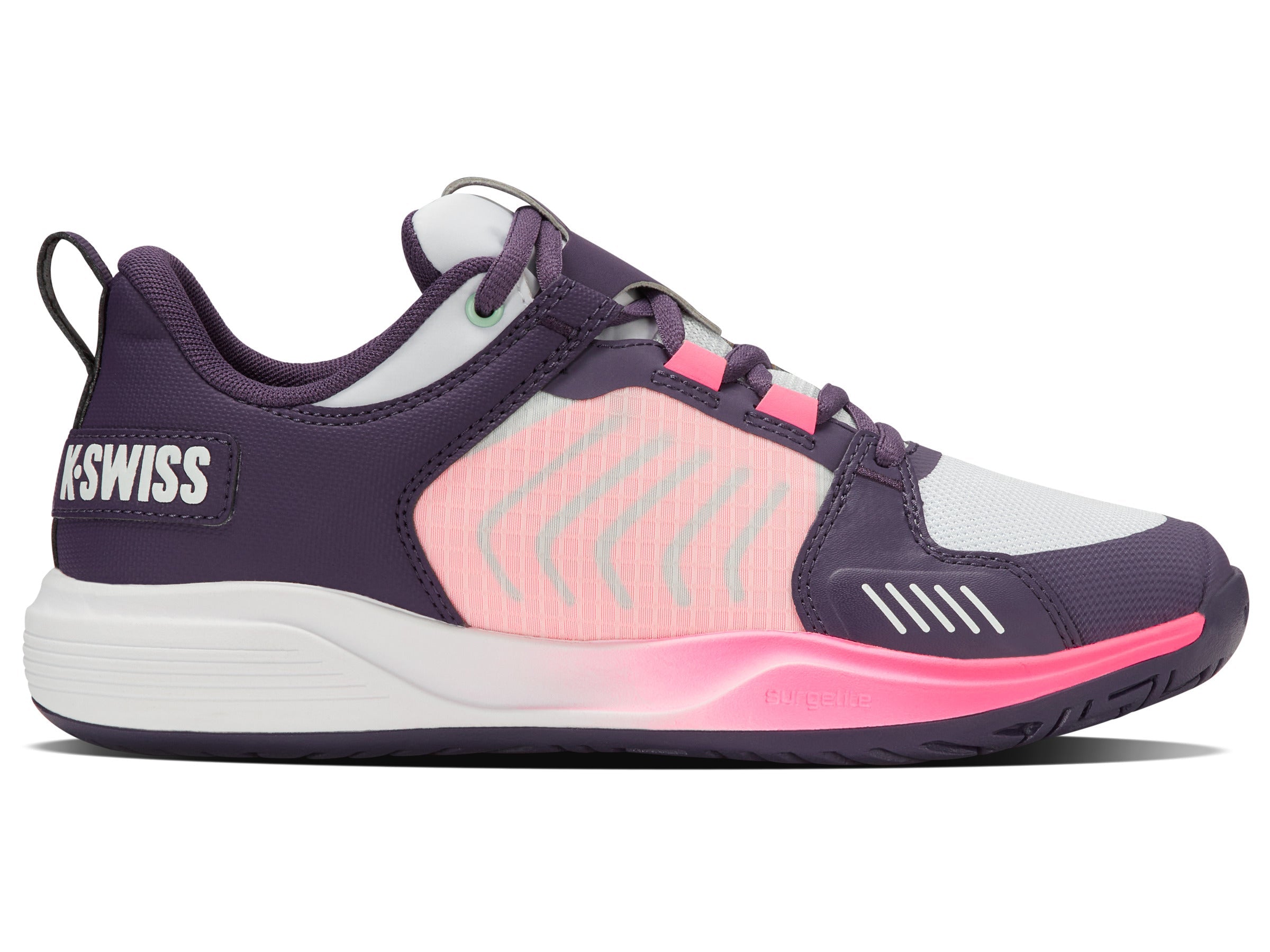 97395-593-M | ULTRASHOT TEAM | PURPLE PLUMERIA/WHITE/NEON PASTEL PINK