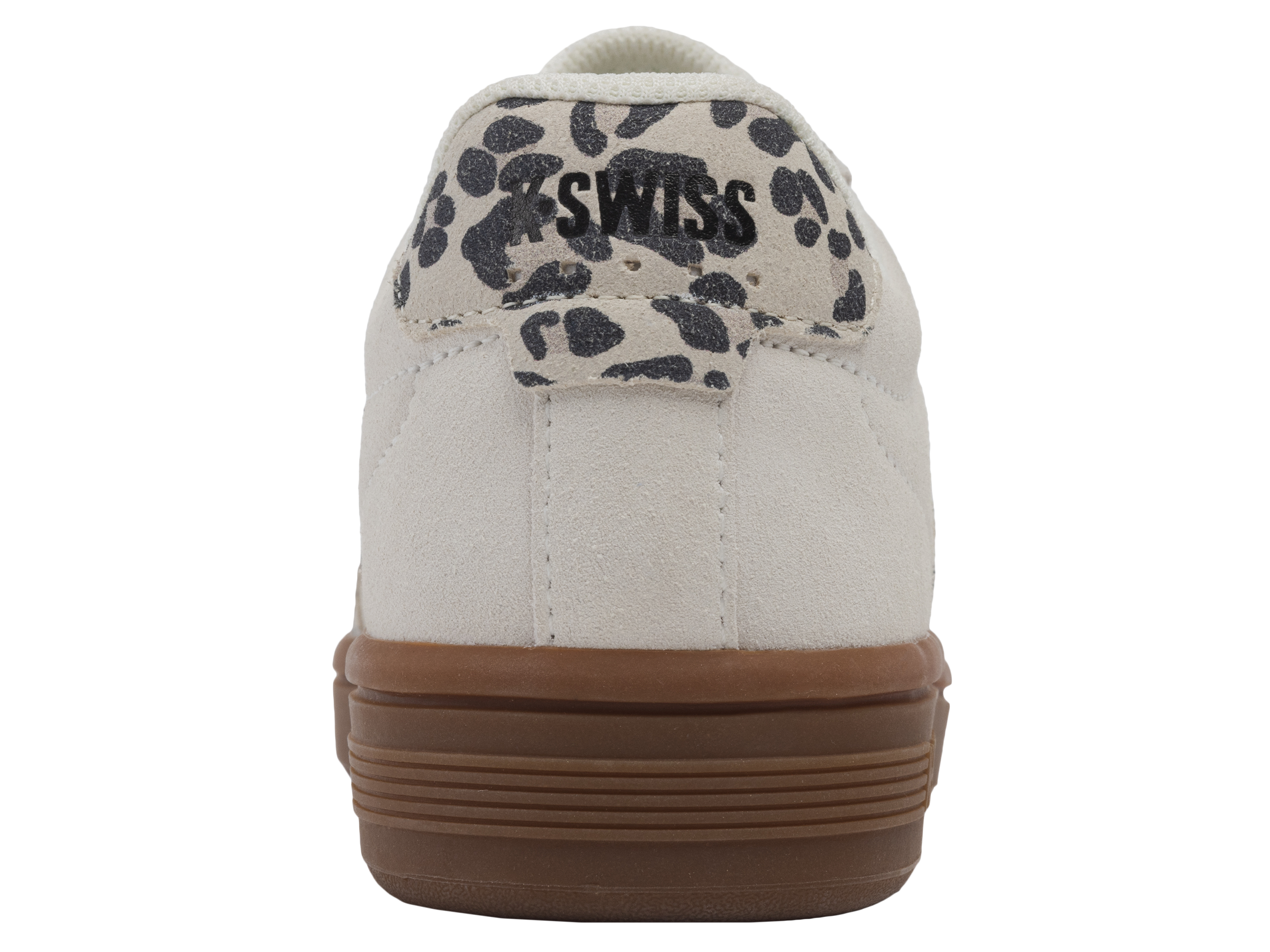 99492-148-M | COURT TIEBREAK II SDE | SNOW WHITE/LIGHT GRAY/LEOPARD/GUM