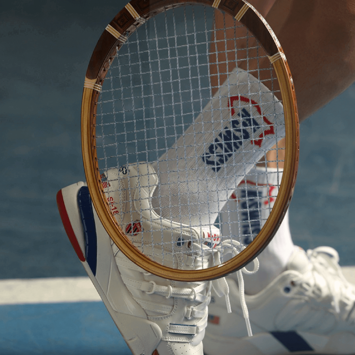 12345-123-A | Si-18 International C | Bright White/Classic Blue/Red